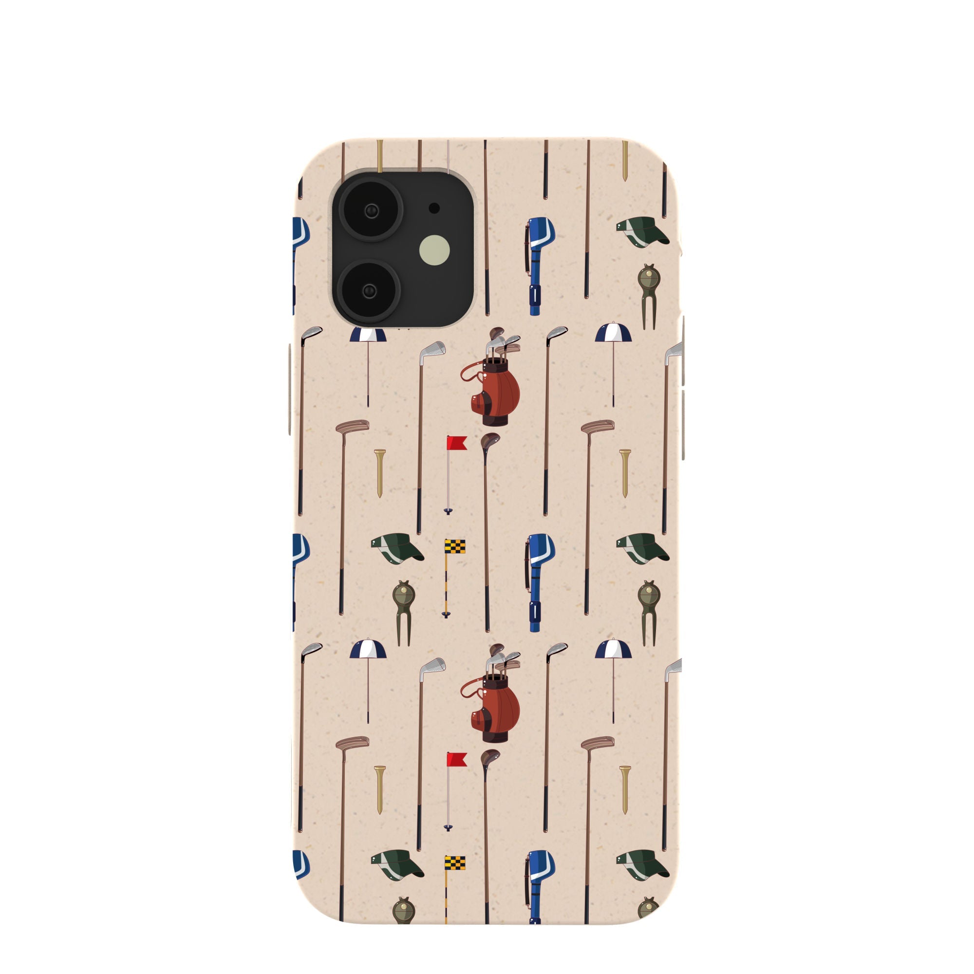Seashell Golf Time iPhone 12/ iPhone 12 Pro Case Refurbished - Pela Case refurbished available on Cerqular