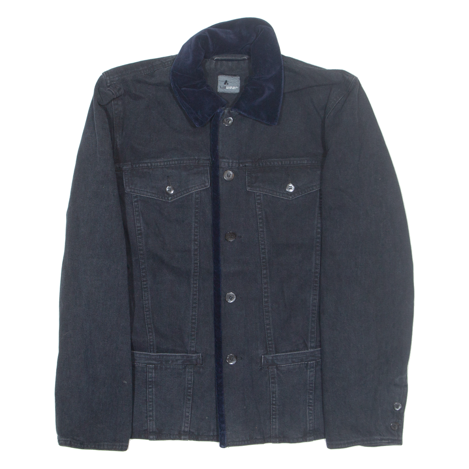 Buy LIZ WEAR Denim Womens Chore Jacket Black M Refurbished - $42.89 LIZ WEAR Denim Womens Chore Jacket Black M Refurbished - N/A refurbished available on Cerqular