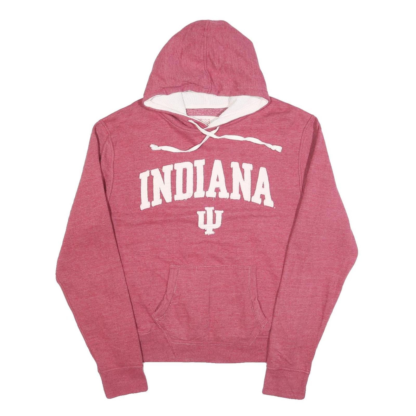 PRESS BOX Womens Red Indiana Pullover Hoodie L College Logo Sweatshirt Refurbished - N/A refurbished available on Cerqular