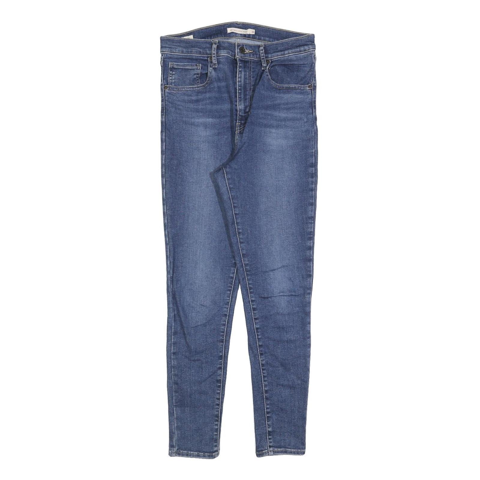 LEVI'S Womens Slim Blue Skinny Denim Light W30 L28 Zip Cotton Blend Jeans Refurbished - N/A refurbished available on Cerqular