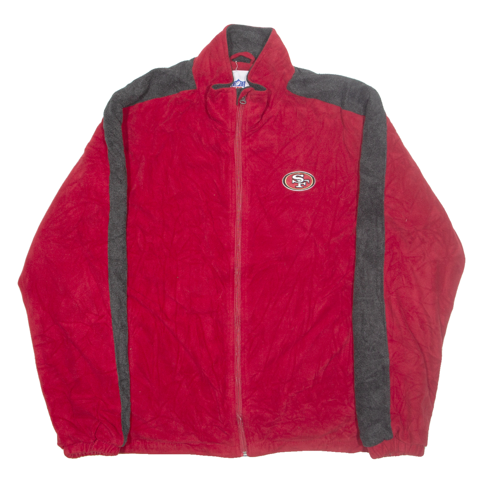 NFL San Francisco 49ers Mens Fleece Jacket Red USA L Refurbished - N/A refurbished available on Cerqular