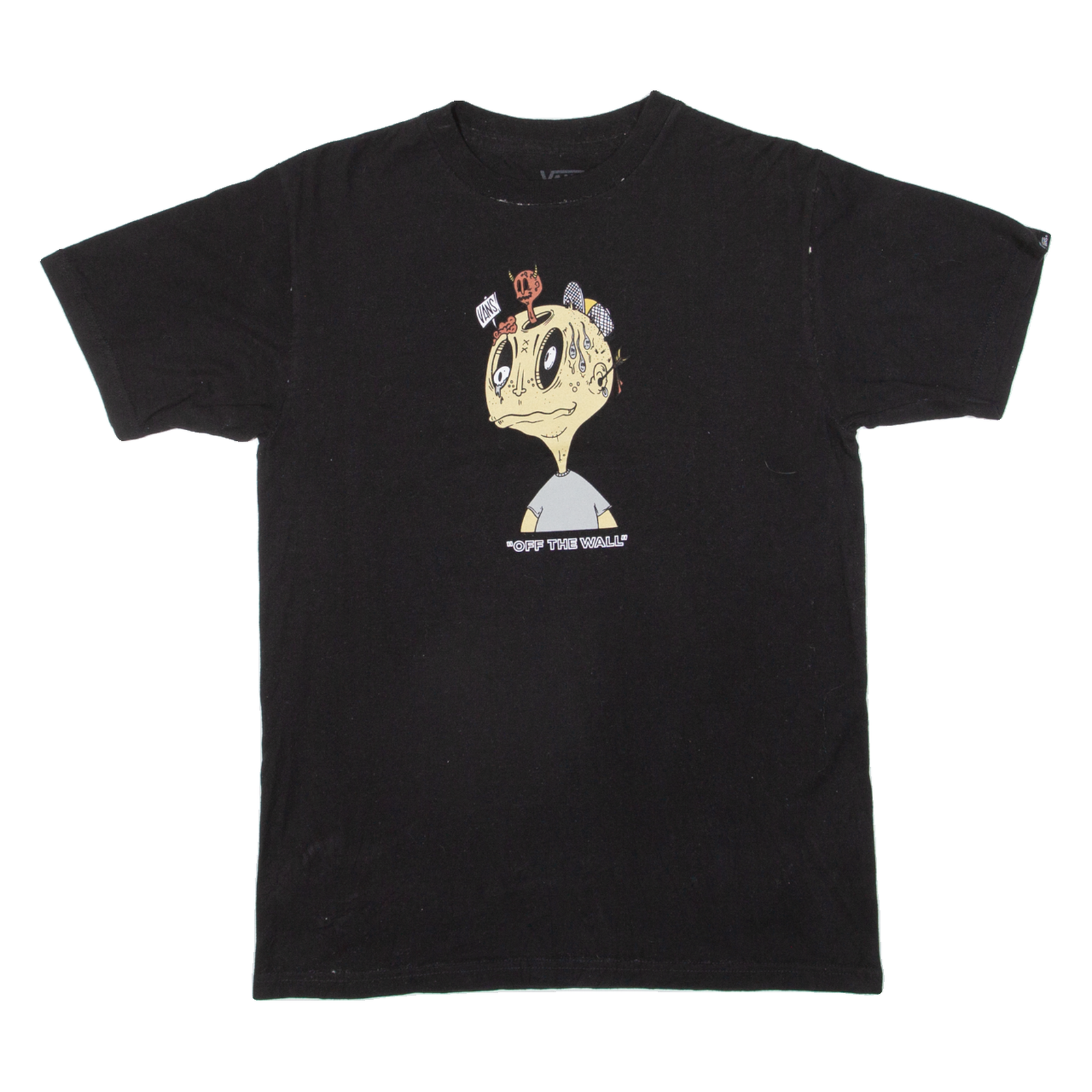 VANS Mens T-Shirt Black S Refurbished - N/A refurbished available on Cerqular