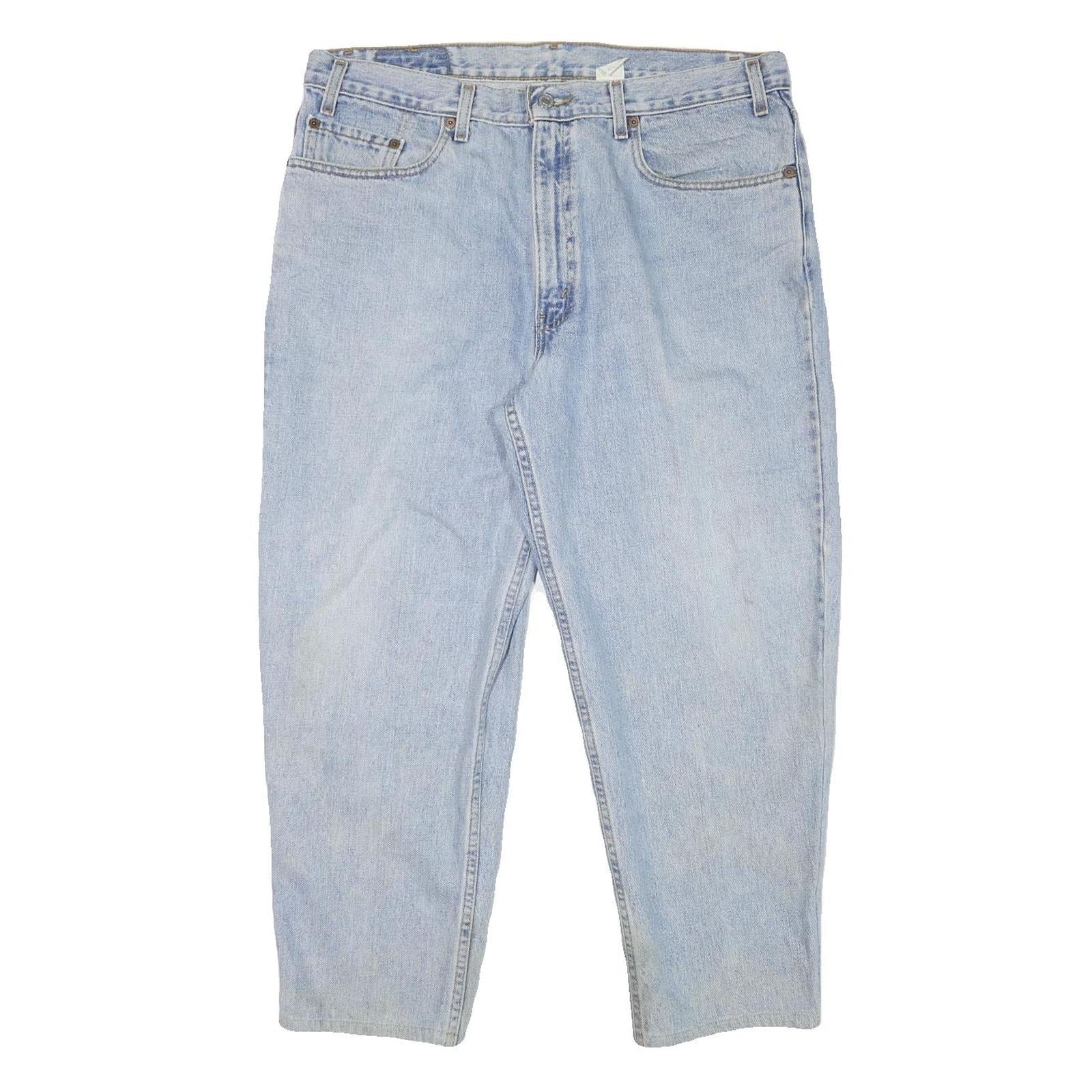 LEVI'S Mens Jeans Blue Relaxed Straight Denim Light W36 L26 Classic Vintage Refurbished - N/A refurbished available on Cerqular