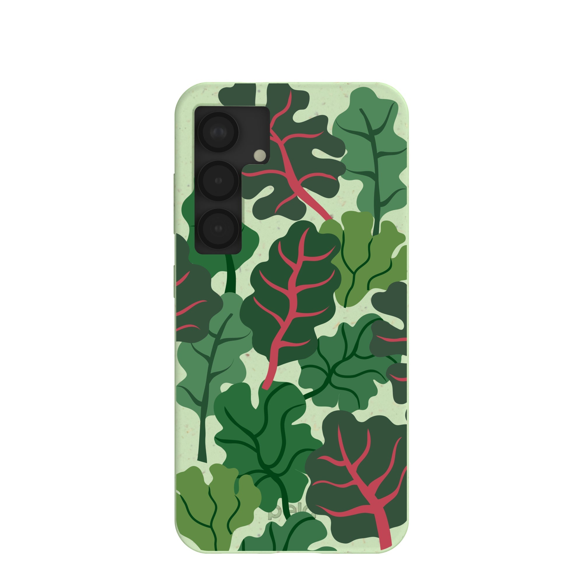 Sage Green Leafy Greens Samsung Galaxy S25 Case Refurbished - Pela Case refurbished available on Cerqular