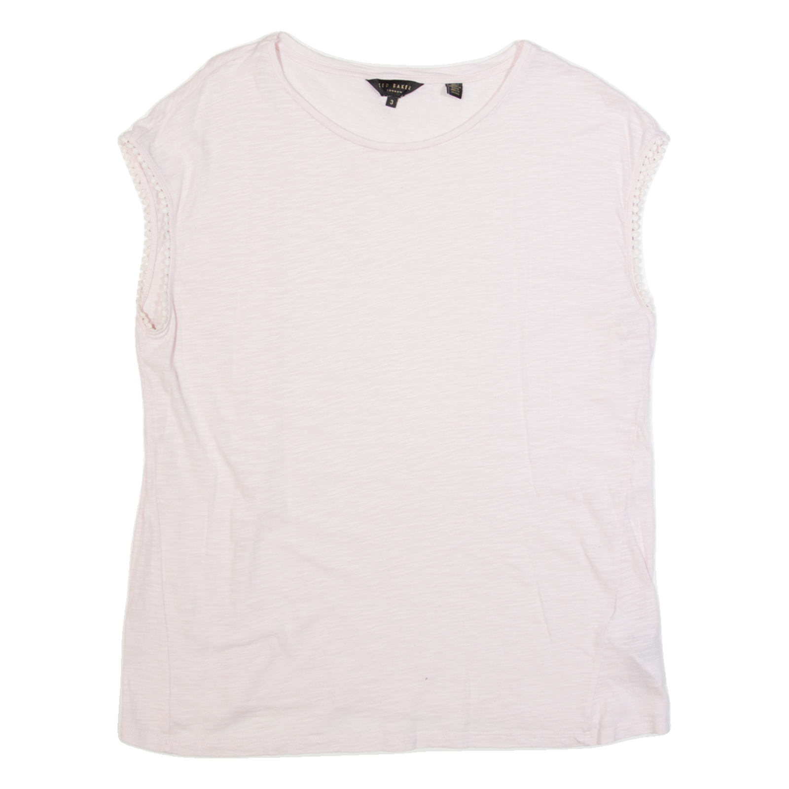 TED BAKER Womens Vest Pink Sleeveless M Refurbished - N/A refurbished available on Cerqular