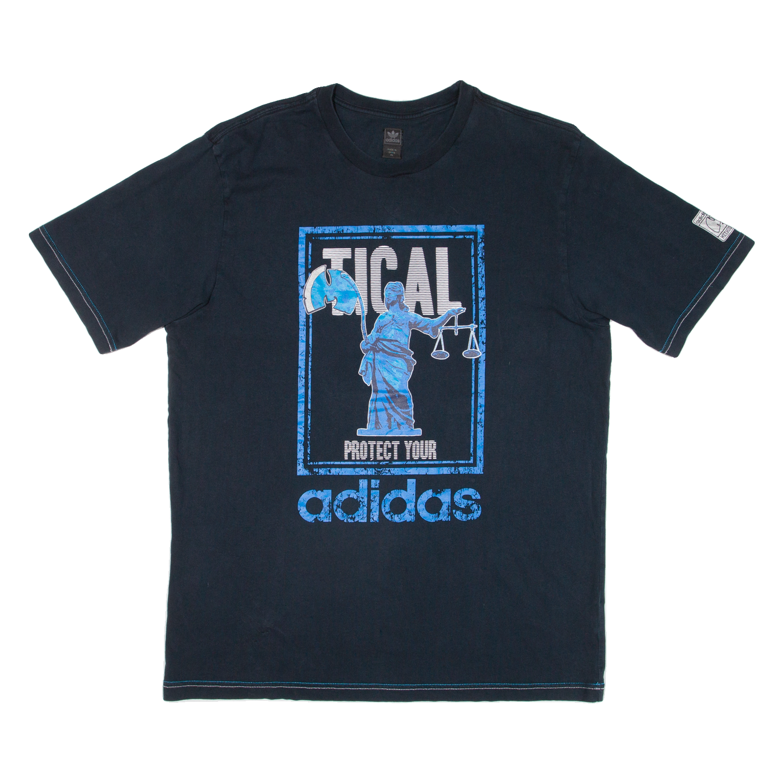ADIDAS Mens T-Shirt Blue XL Refurbished - N/A refurbished available on Cerqular