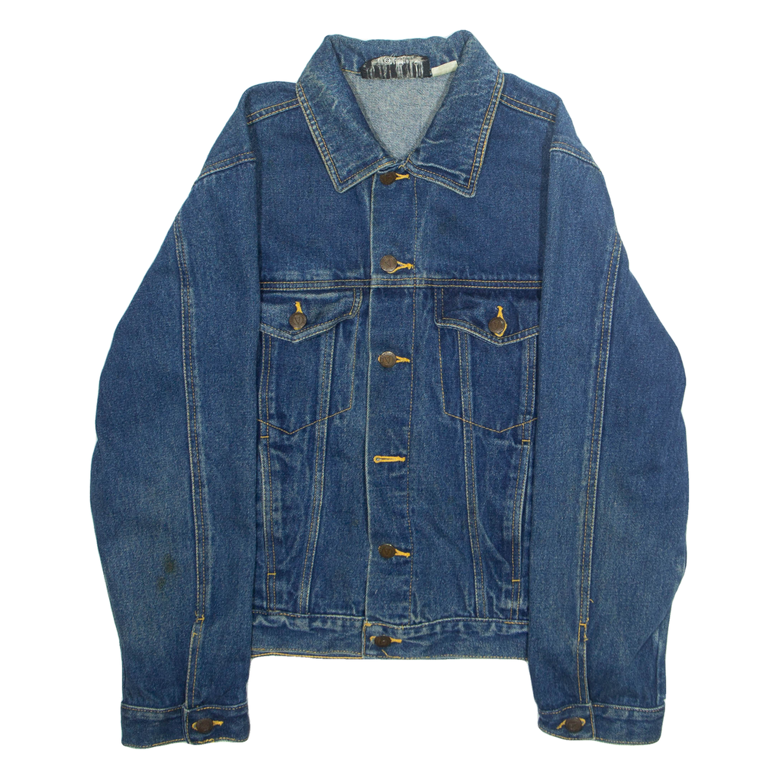 GENERATION ONE Mens Denim Jacket Blue M Refurbished - N/A refurbished available on Cerqular