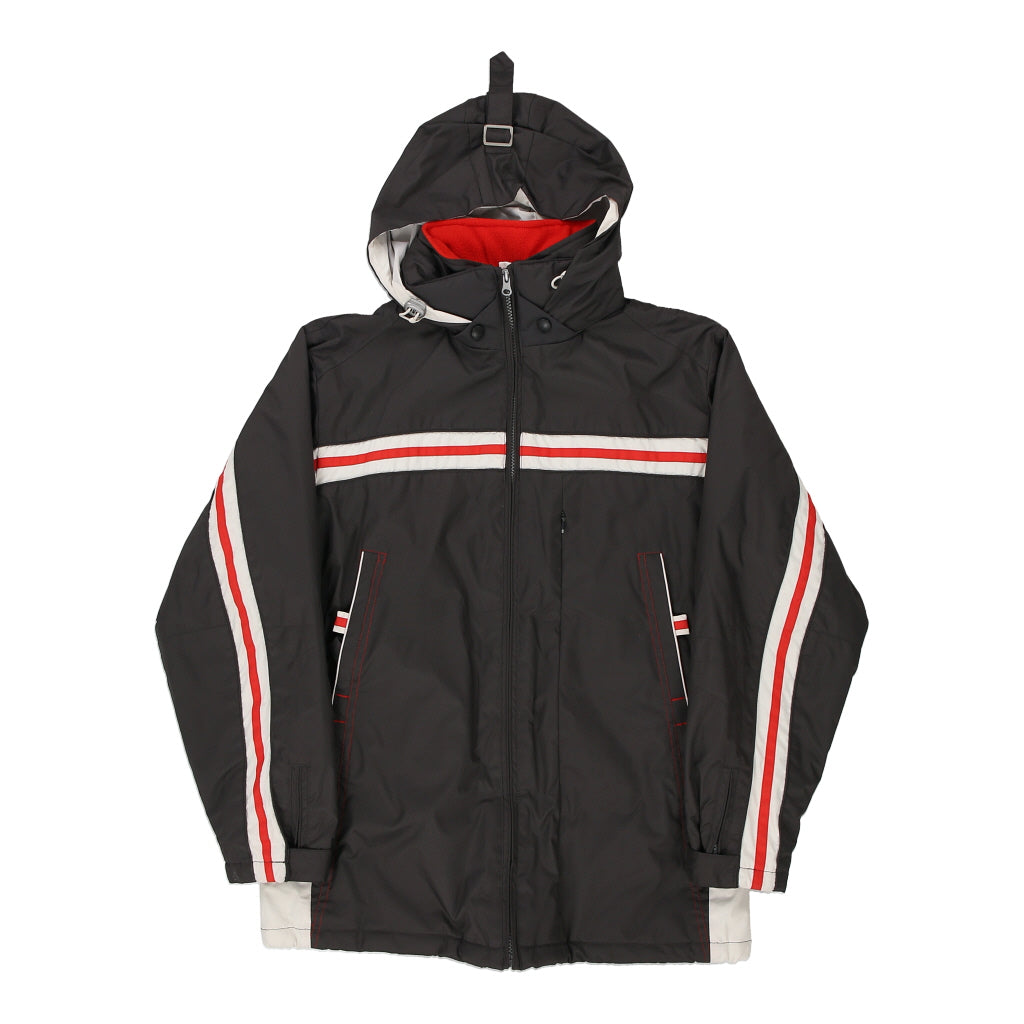 Teonini Ski Jacket - Large Grey Polyester | Size: large Refurbished - Thrifted (note: this is a term often used to describe second- refurbished available on Cerqular