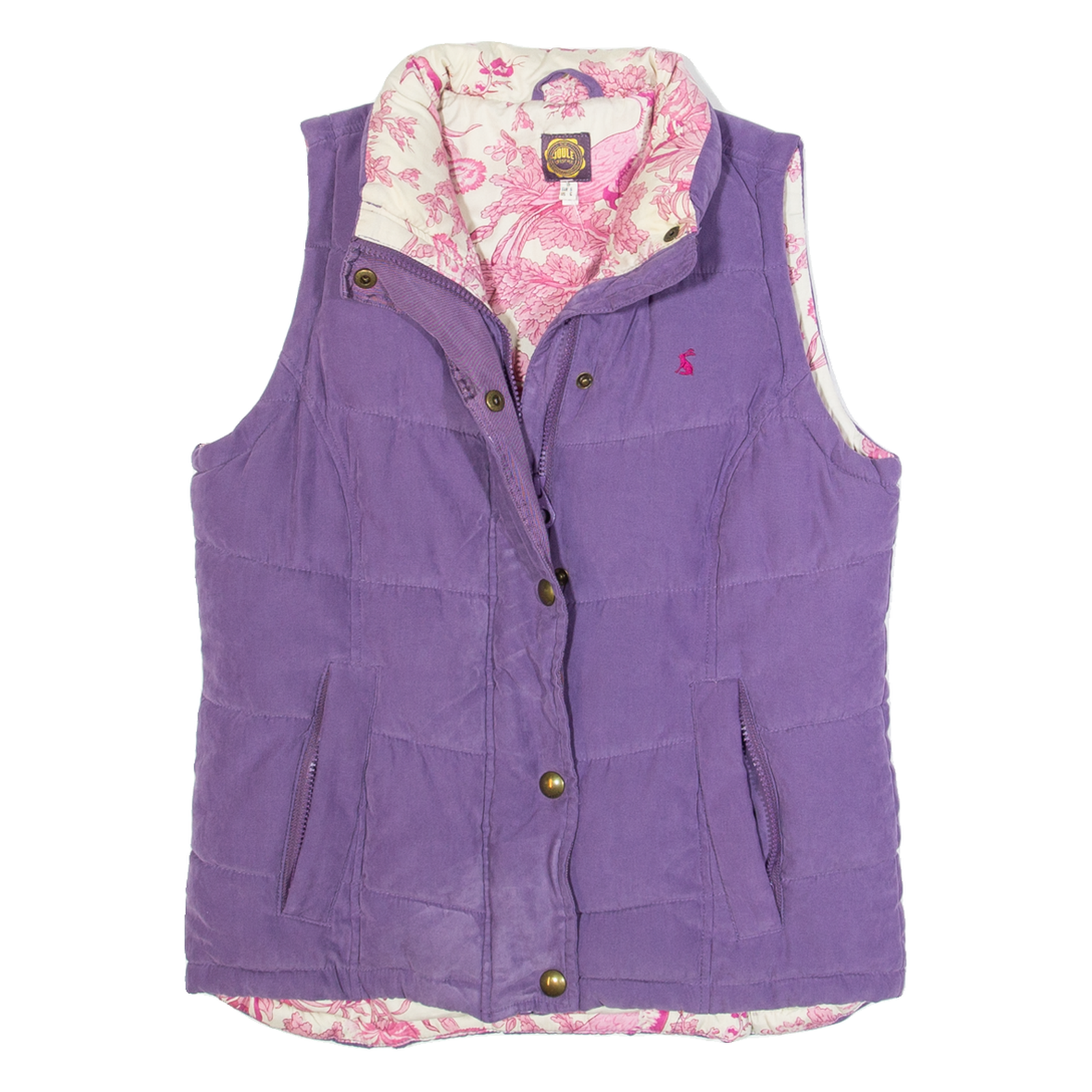 JOULES Womens Gilet Purple S Refurbished - N/A refurbished available on Cerqular