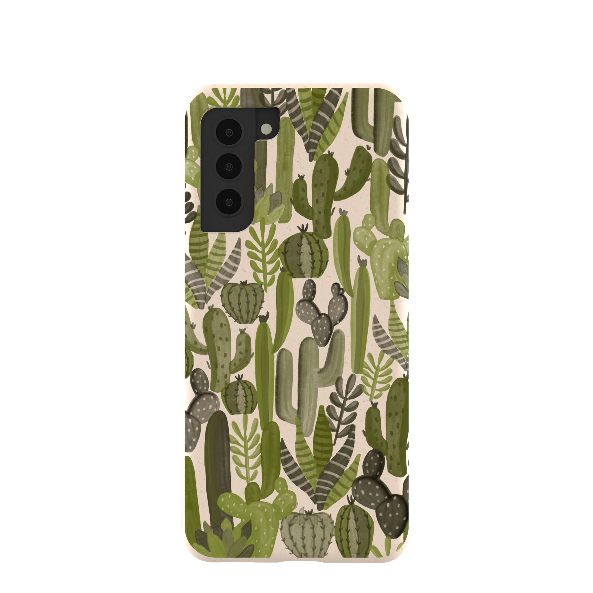 Seashell Succulent Cacti Samsung Galaxy S21 Case Refurbished - Pela Case refurbished available on Cerqular