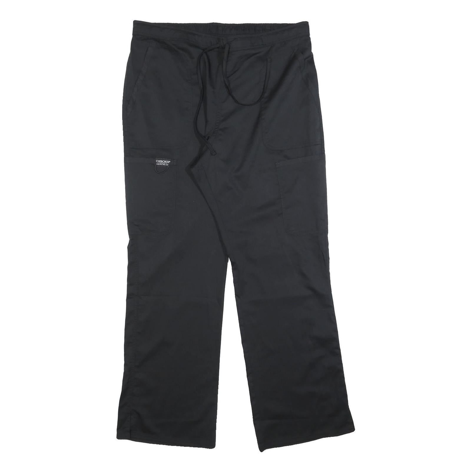 Buy CHEROKEE Womens Relaxed Black Drawstring Trousers W36 L32 Casual Comfort Fit Refurbished - $23.39 CHEROKEE Womens Relaxed Black Drawstring Trousers W36 L32 Casual Comfort Fit Refurbished - N/A refurbished available on Cerqular