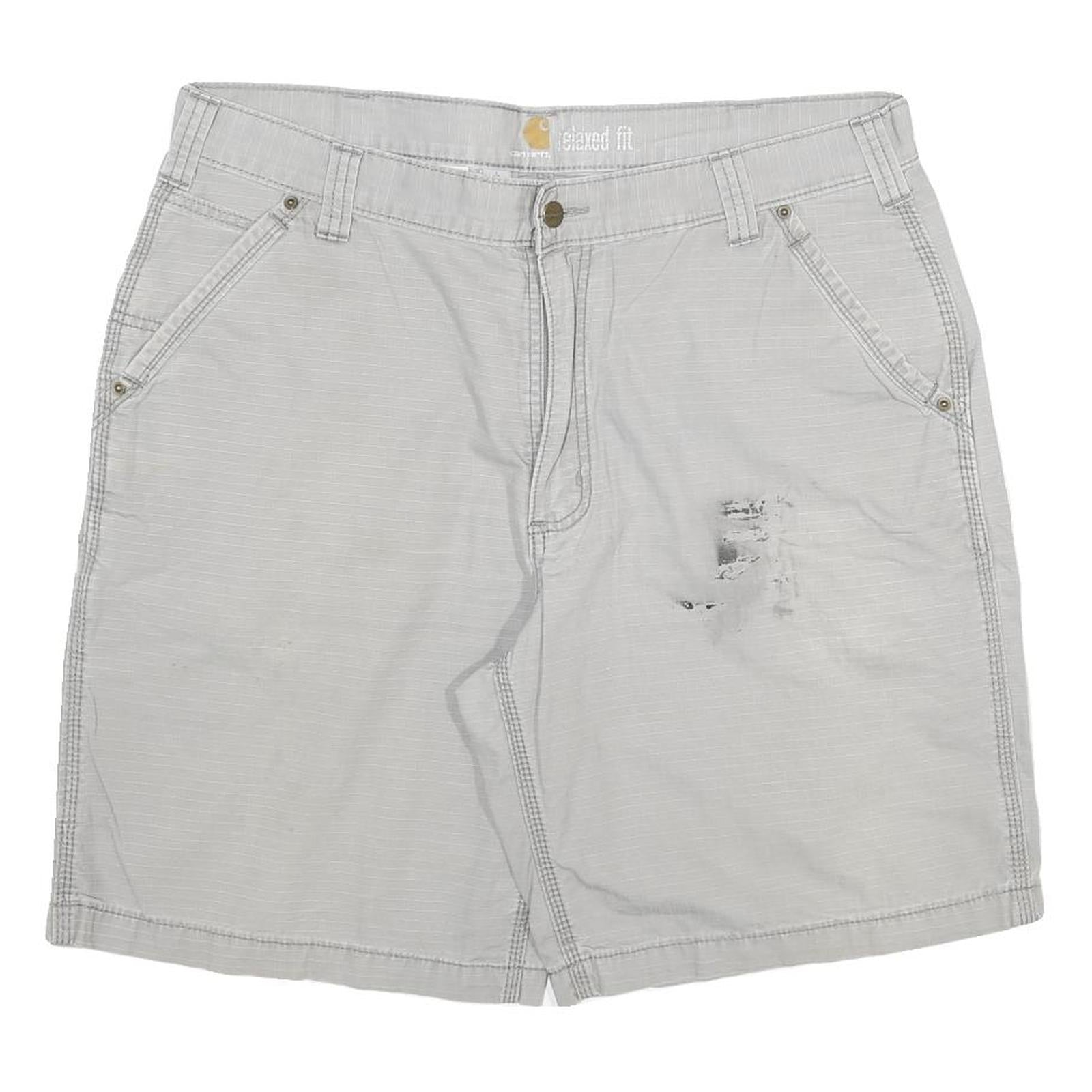 Buy CARHARTT Mens Shorts Grey Relaxed Fit 2XL W38 Cotton Blend Workwear Casual Refurbished - $29.89 CARHARTT Mens Shorts Grey Relaxed Fit 2XL W38 Cotton Blend Workwear Casual Refurbished - N/A refurbished available on Cerqular