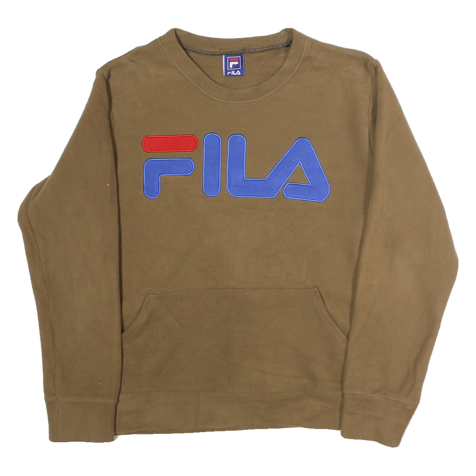 Buy FILA Womens Brown Crew Neck M Sweatshirt Logo Front Pocket Casual Refurbished - $45.49 FILA Womens Brown Crew Neck M Sweatshirt Logo Front Pocket Casual Refurbished - N/A refurbished available on Cerqular