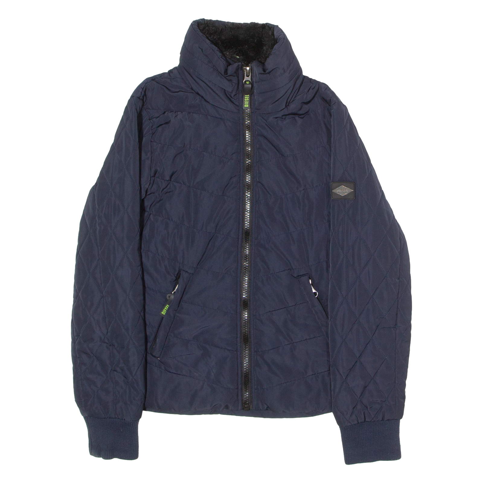 Buy DIESEL Womens Quilted Jacket Blue Hooded M Refurbished - $35.09 DIESEL Womens Quilted Jacket Blue Hooded M Refurbished - N/A refurbished available on Cerqular