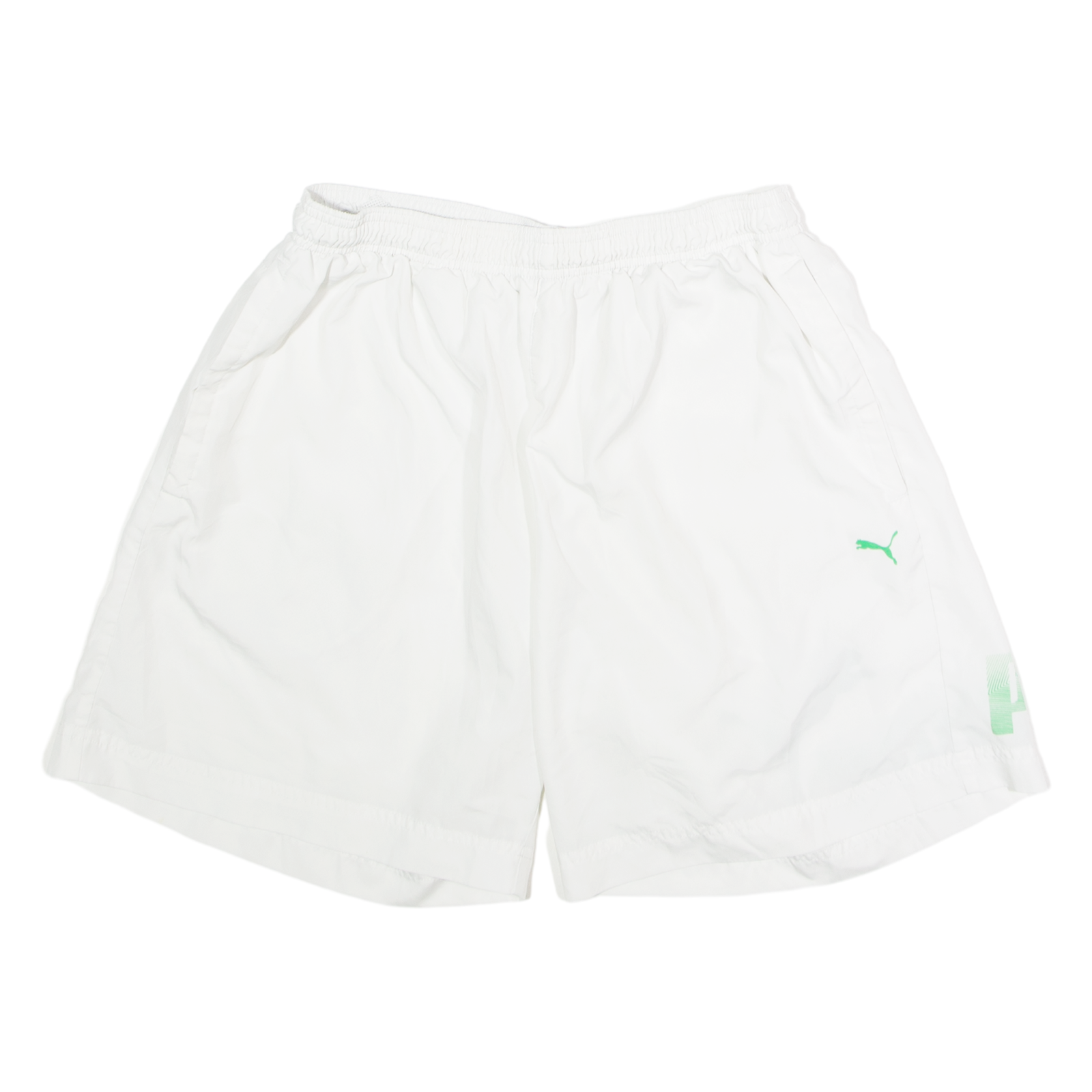 PUMA Mens Sports Shorts White L W26 Refurbished - N/A refurbished available on Cerqular