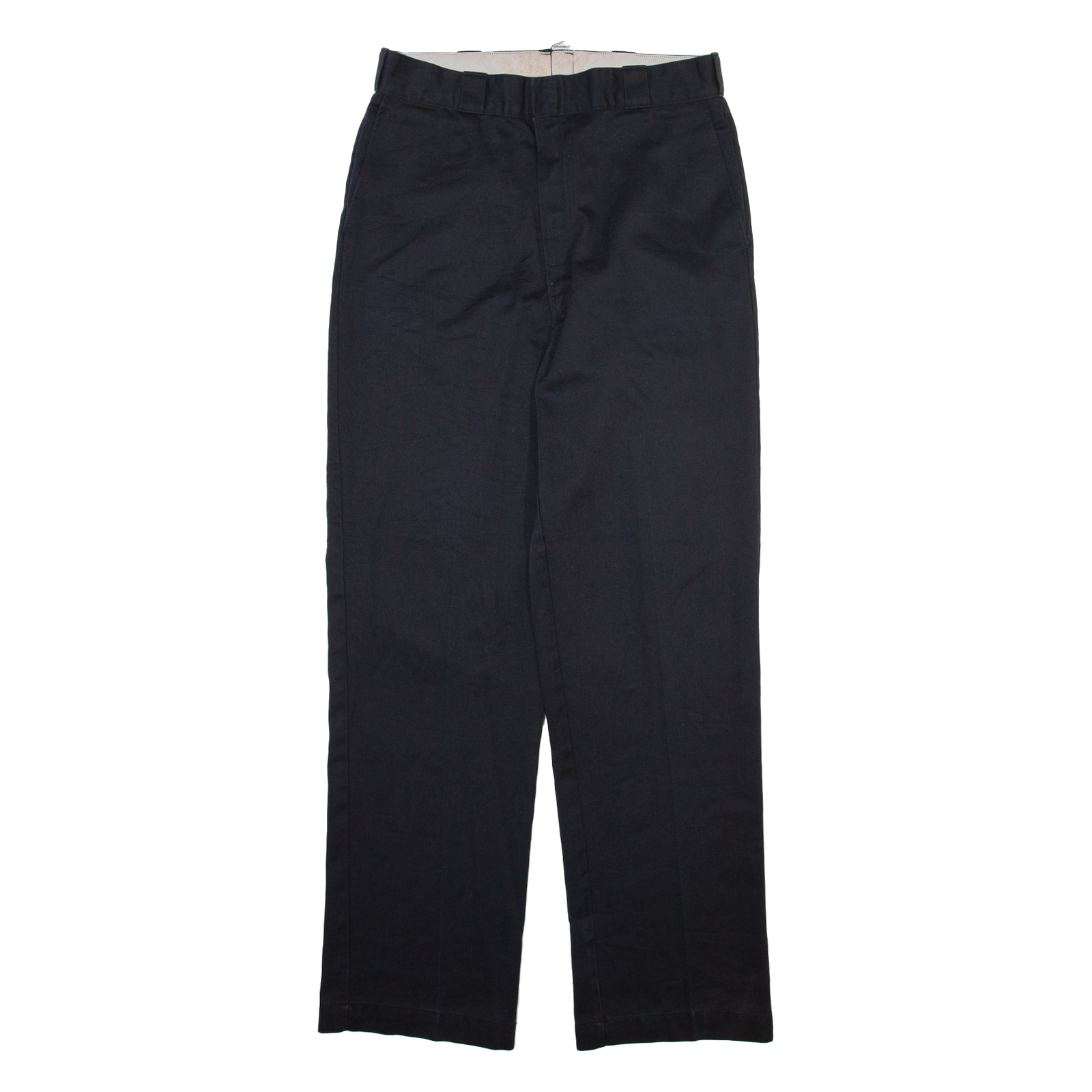 DICKIES Mens Trousers Black Regular Straight W34 L33 Refurbished - N/A refurbished available on Cerqular