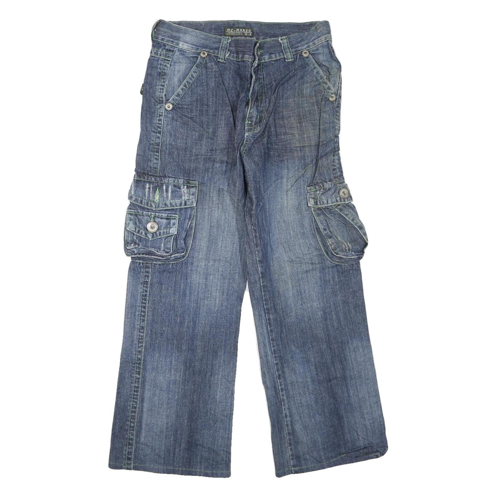 Buy MZ-MARZO Mens Jeans Blue Regular Cargo Denim Medium W32 L28 Work Casual Refurbished - $38.99 MZ-MARZO Mens Jeans Blue Regular Cargo Denim Medium W32 L28 Work Casual Refurbished - N/A refurbished available on Cerqular