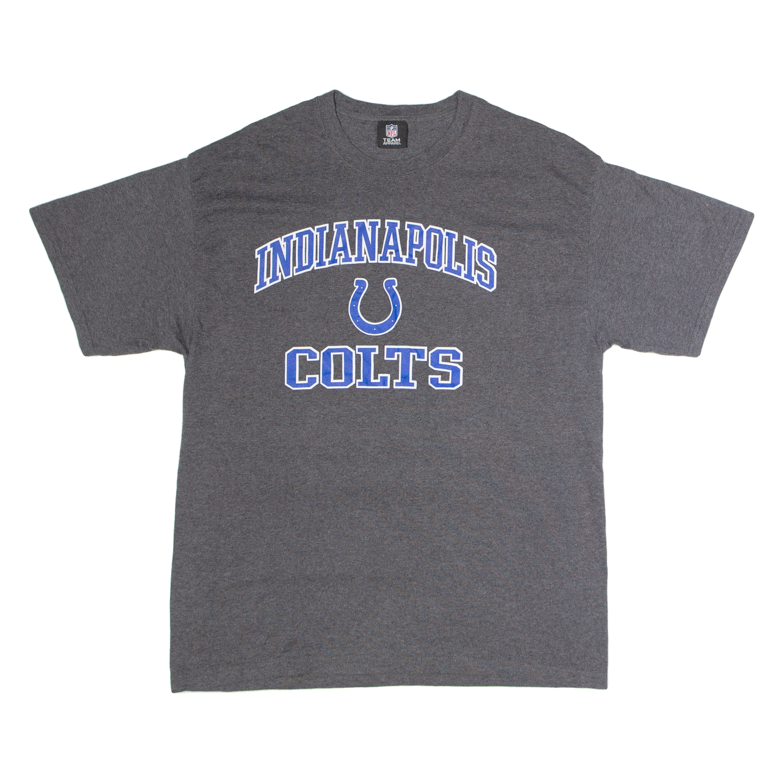 NFL Indianapolis Colts Mens T-Shirt Grey USA XL Refurbished - N/A refurbished available on Cerqular