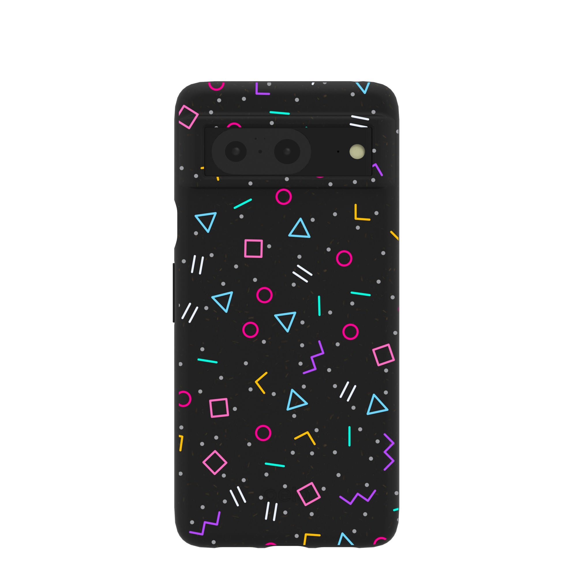 Black Neon Nostalgia Google Pixel 8 Case Refurbished - Pela Case refurbished available on Cerqular