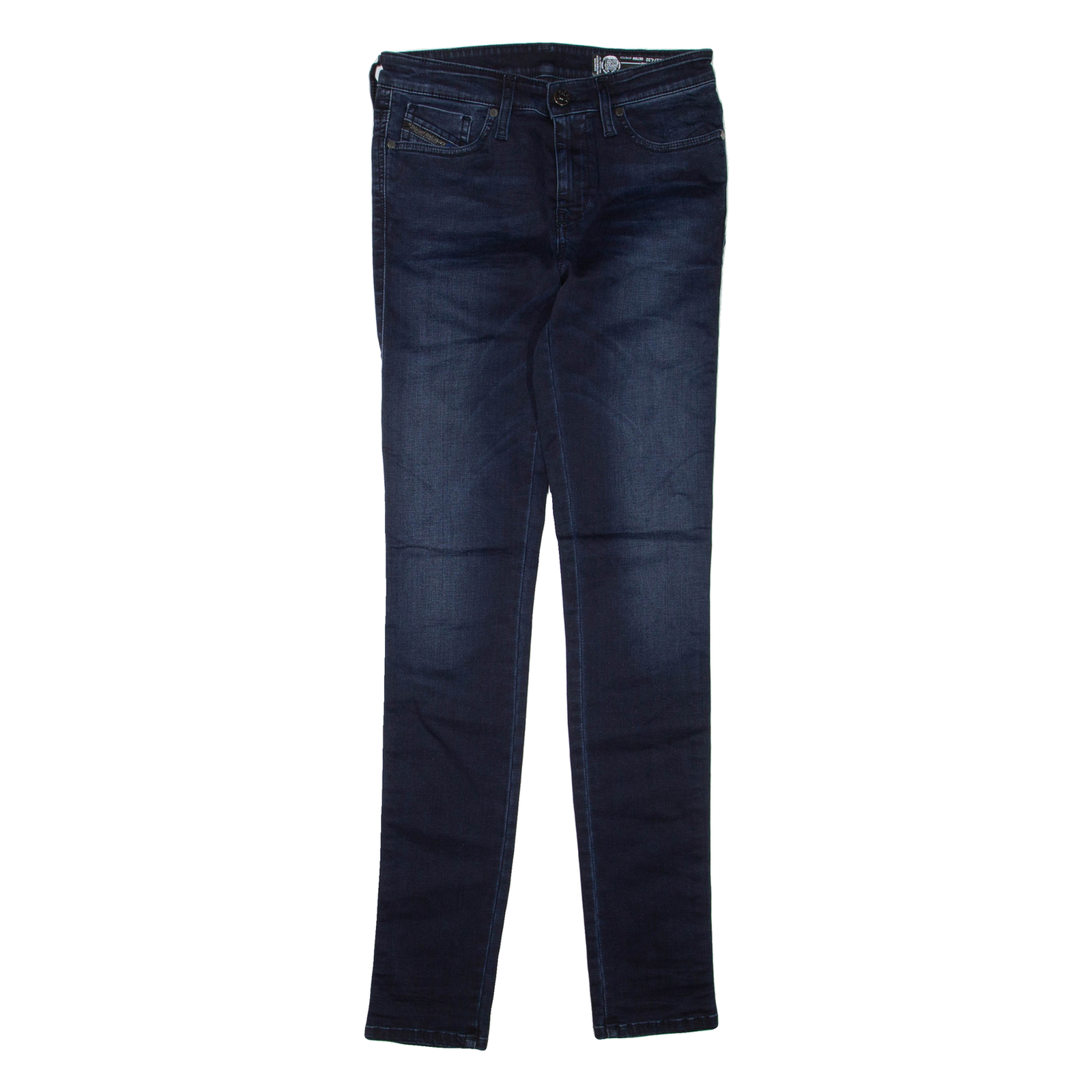 DIESEL Womens Jeans Blue Regular Skinny W27 L32 Refurbished - N/A refurbished available on Cerqular
