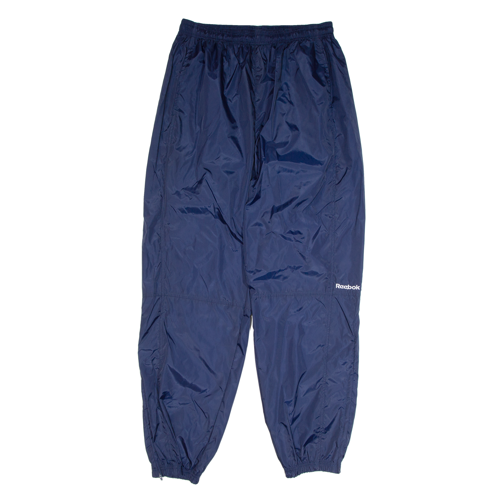 REEBOK Mens Track Pants Blue Tapered XL W30 L34 Refurbished - N/A refurbished available on Cerqular
