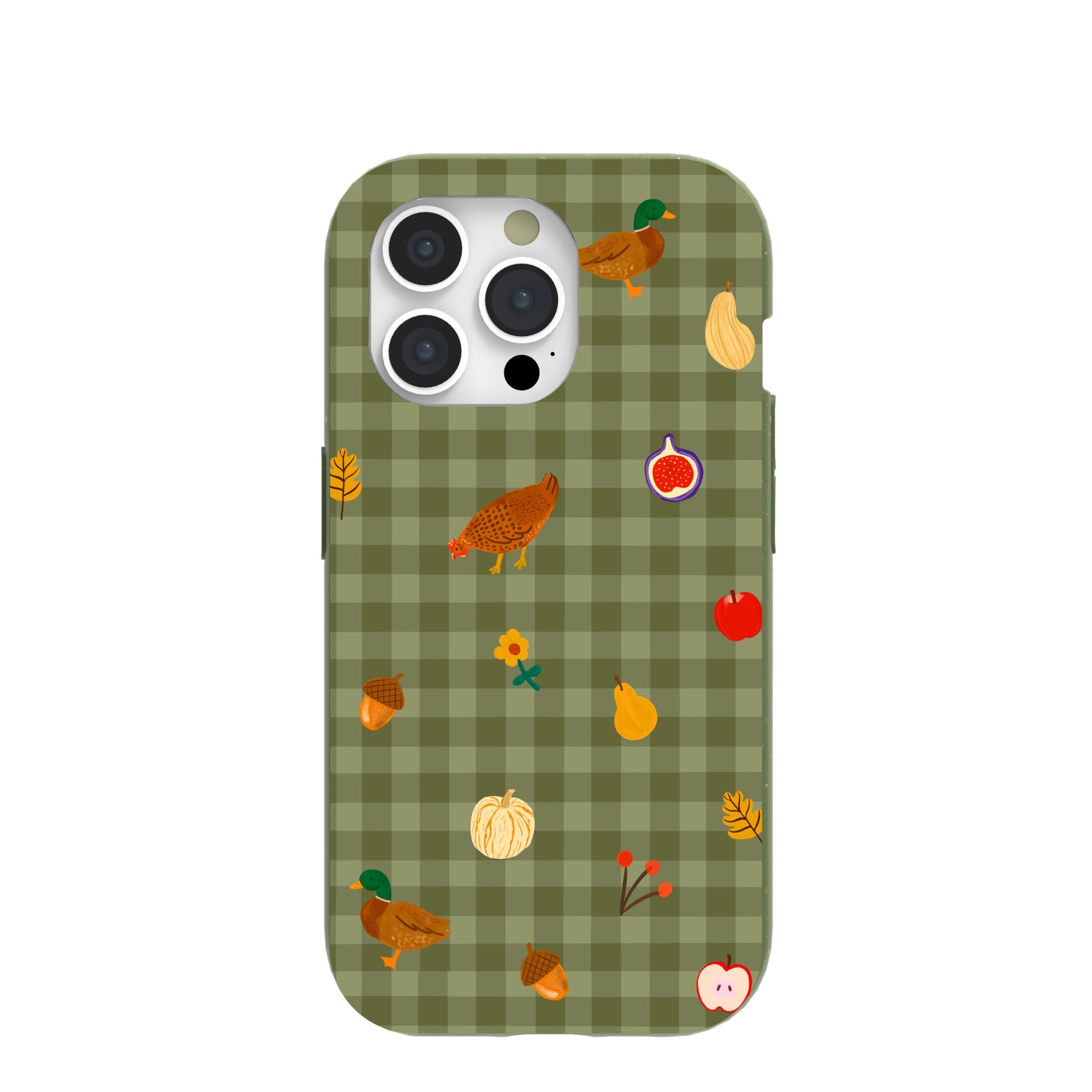 Forest Floor Harvest Folk iPhone 15 Pro Case Refurbished - Pela Case refurbished available on Cerqular