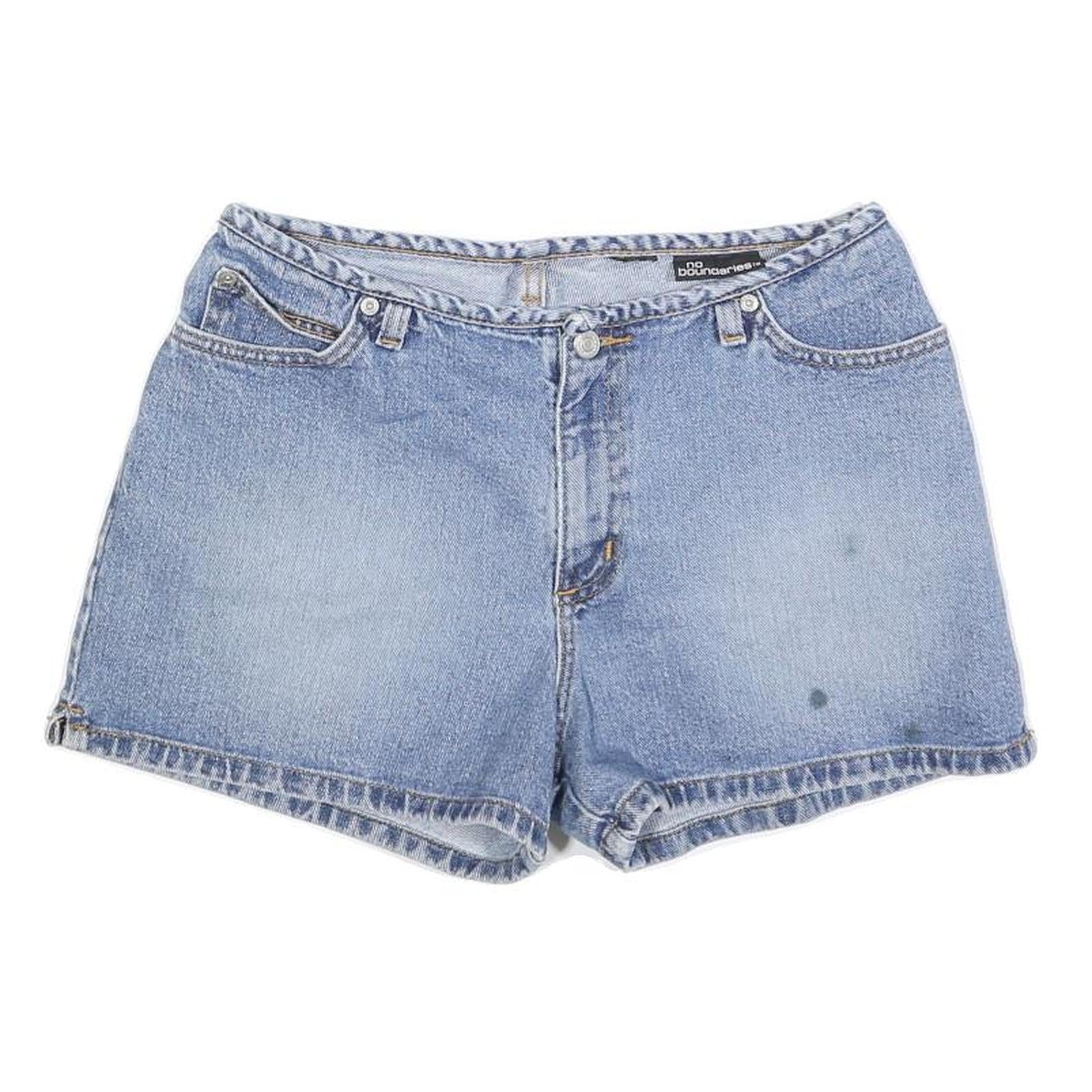 Buy NO BOUNDARIES Womens Denim Blue Casual Shorts M W30 Cotton Blend Refurbished - $15.59 NO BOUNDARIES Womens Denim Blue Casual Shorts M W30 Cotton Blend Refurbished - N/A refurbished available on Cerqular