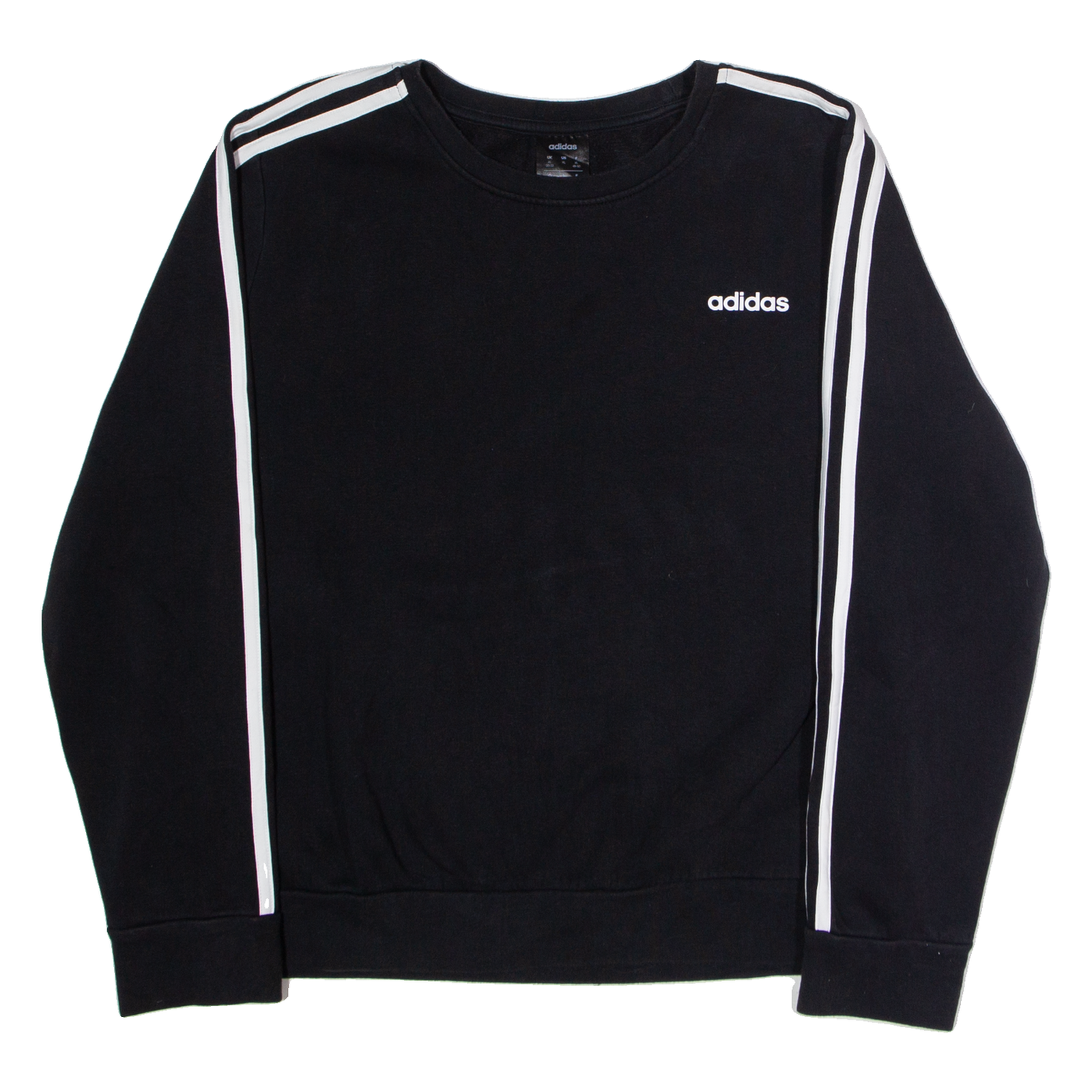 ADIDAS Womens Sweatshirt Black Crew Neck XL Refurbished - N/A refurbished available on Cerqular