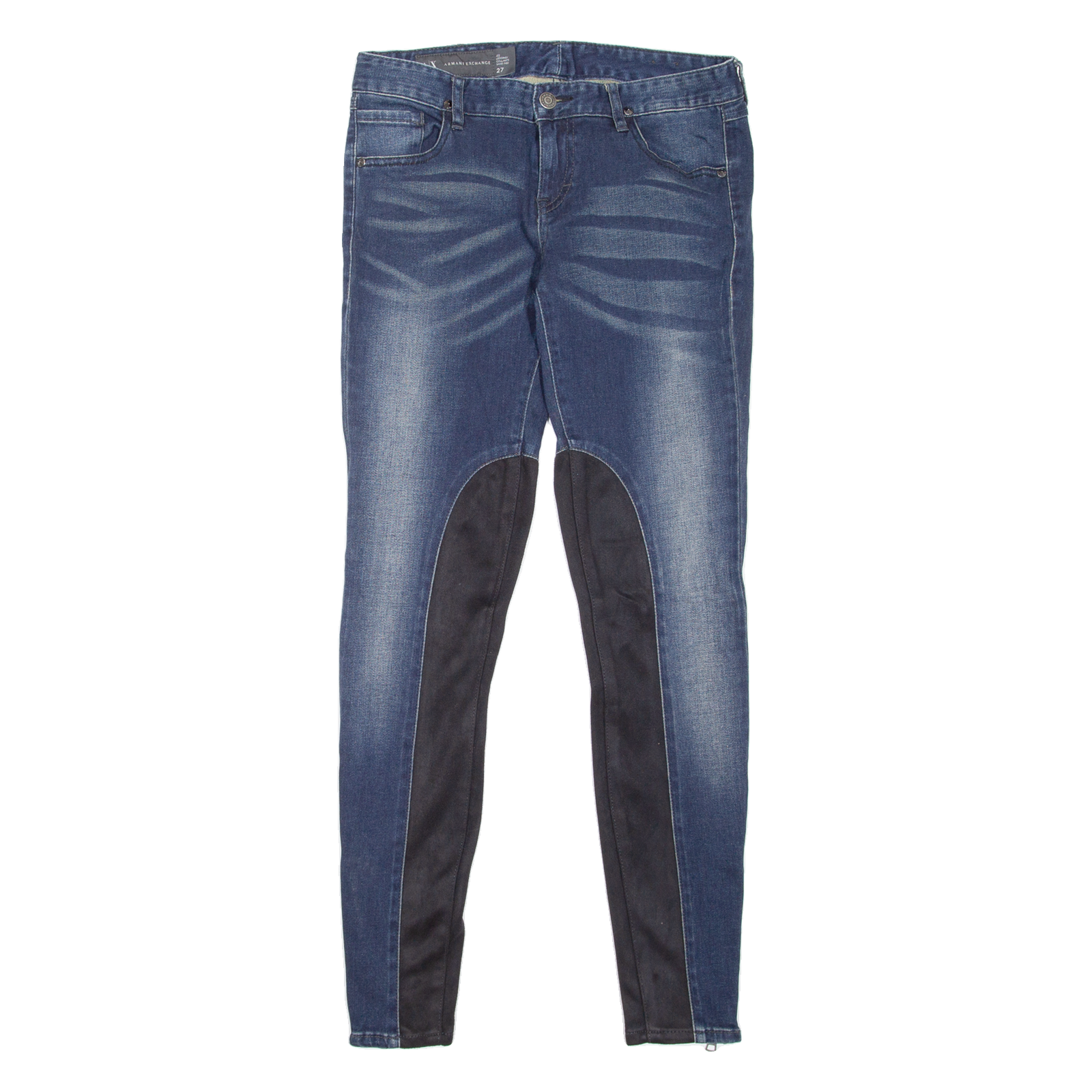 ARMANI EXCHANGE Legging Womens Jeans Blue Slim Skinny Stone Wash W27 L29 Refurbished - N/A refurbished available on Cerqular