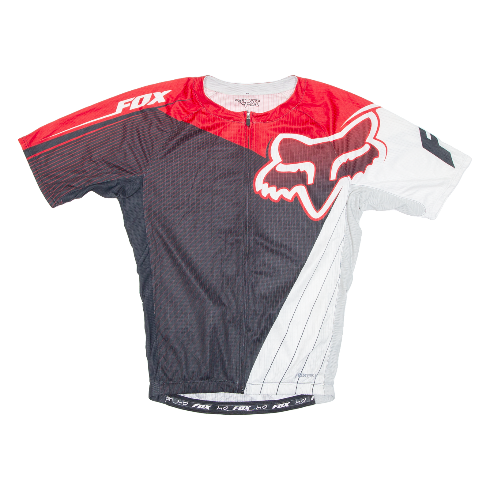 Cycling Mens Jersey Red 1/2 Zip S Refurbished - N/A refurbished available on Cerqular