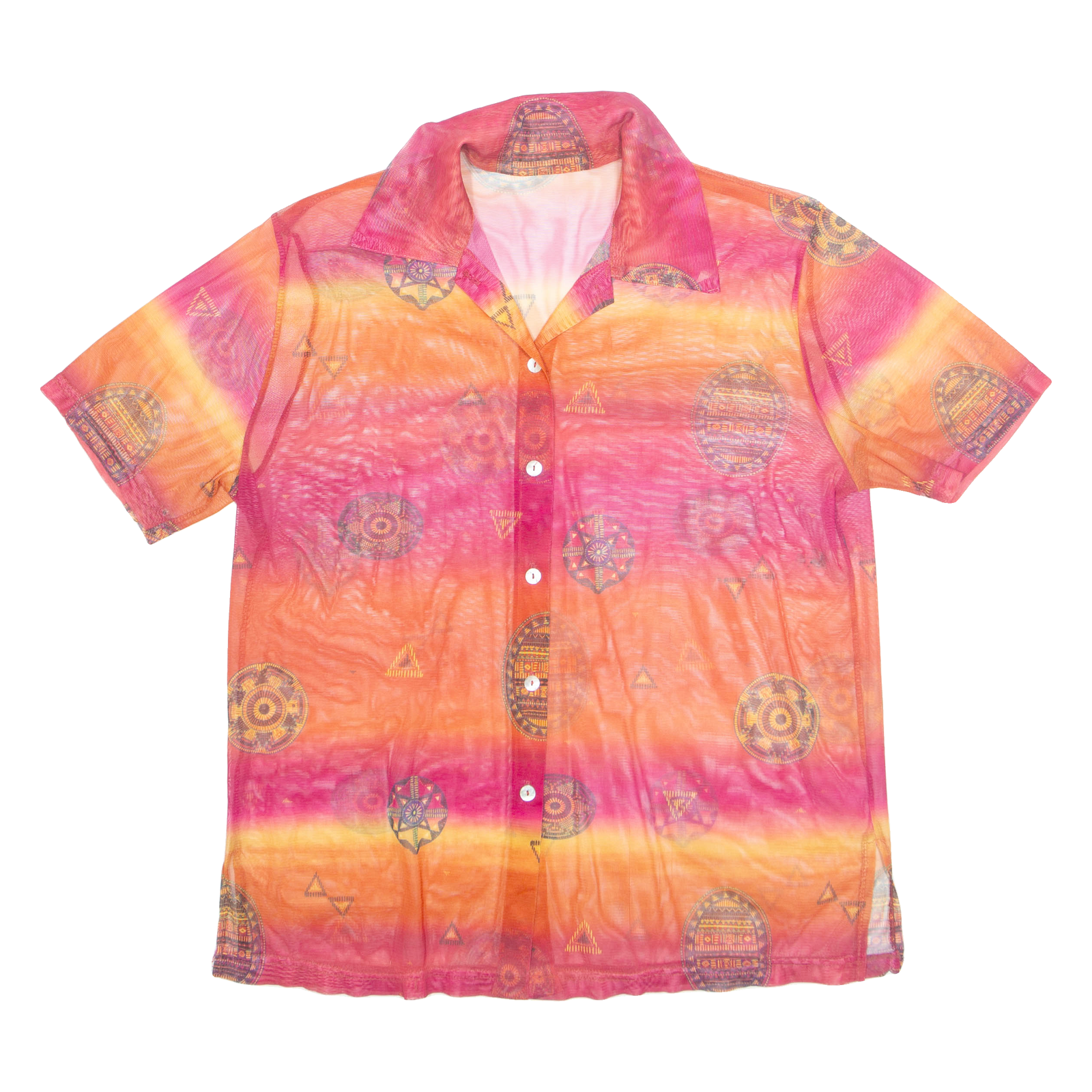 Sheer Womens Shirt Orange L Refurbished - N/A refurbished available on Cerqular