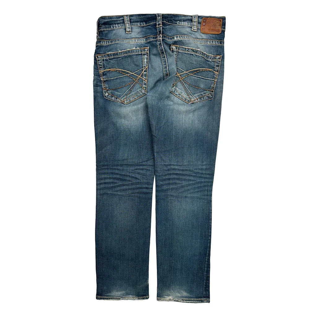 Buy Silver Jeans - 38W 32L Blue Cotton Blend Refurbished - $66.99 Silver Jeans - 38W 32L Blue Cotton Blend Refurbished - Thrifted (note: this is a term often used to describe second- refurbished available on Cerqular