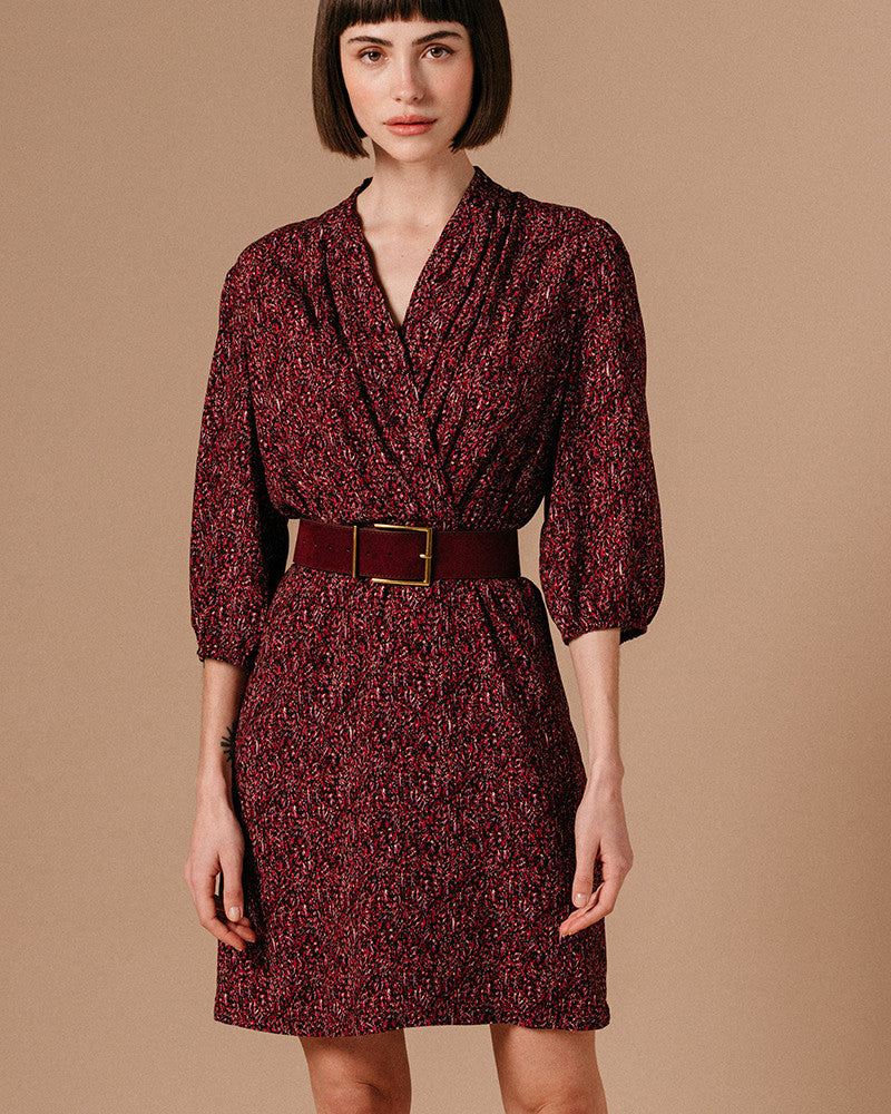 Dress Laurelia Pivoine | Color: PIVOINE | Size: L Refurbished - N/A (I could not find a well-known brand with this name refurbished available on Cerqular
