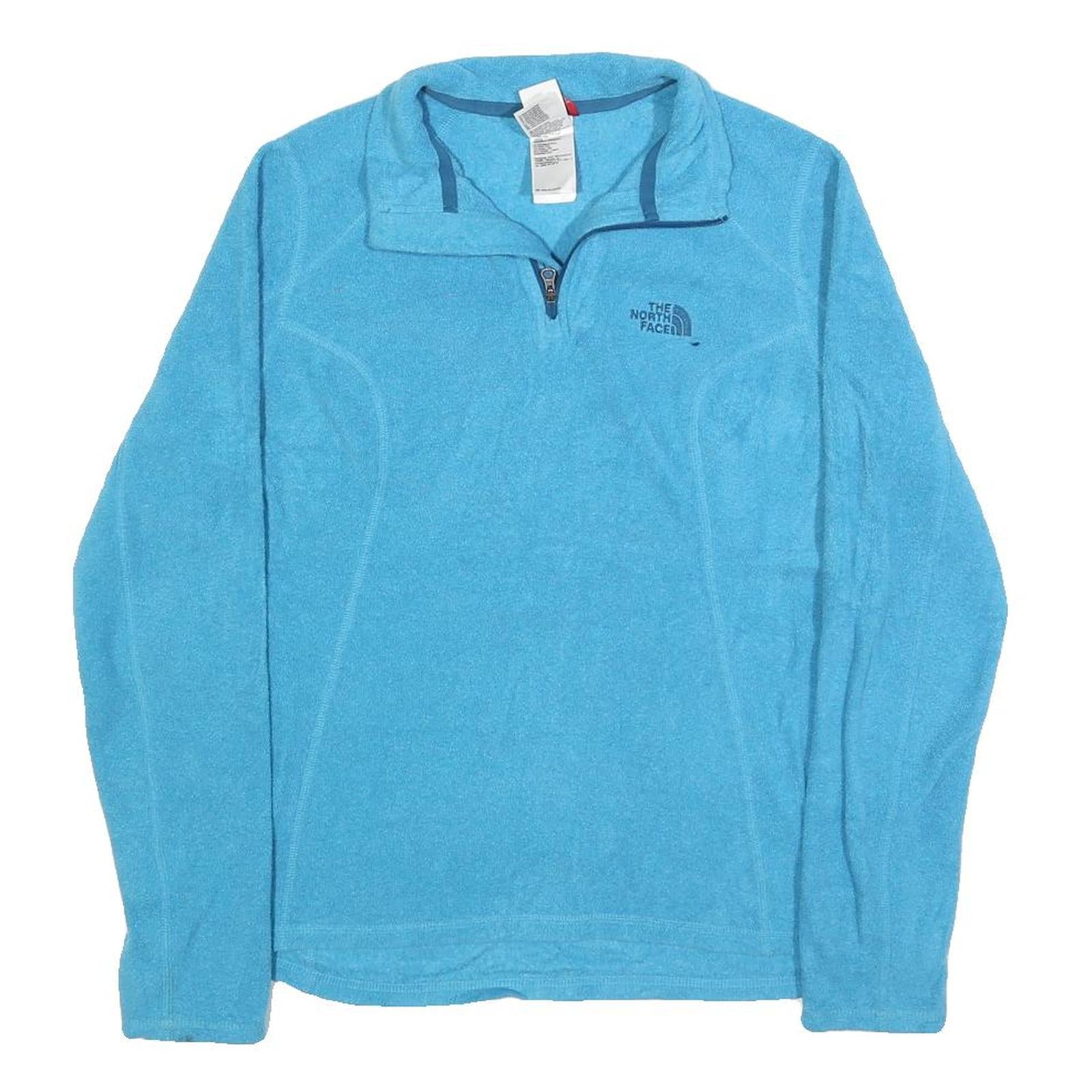 THE NORTH FACE Womens Blue Pullover Plain Crew Neck Basic Knit Jumper S Outdoor Refurbished - N/A refurbished available on Cerqular