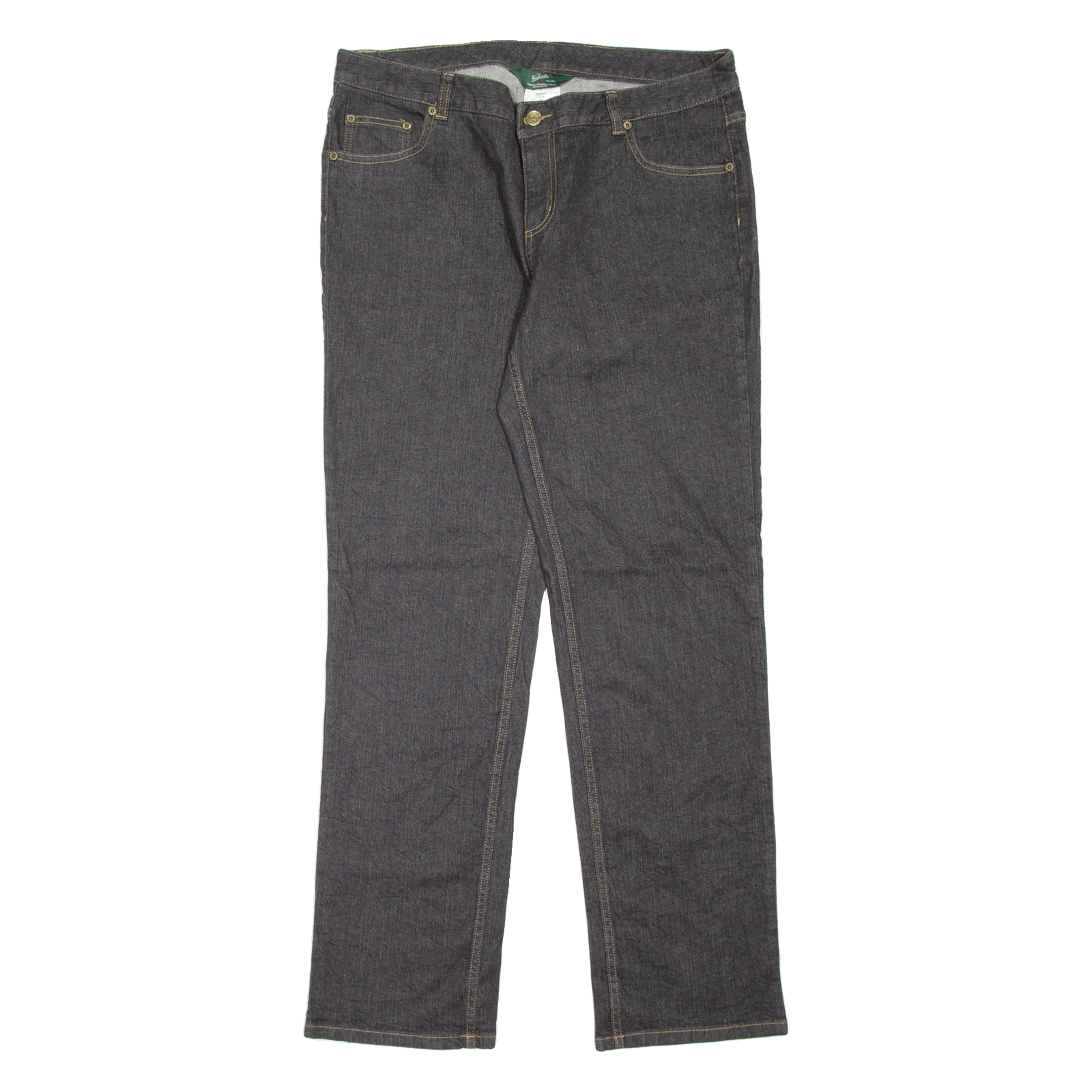 WOOLRICH Womens Jeans Grey Regular Tapered W36 L32 Refurbished - N/A refurbished available on Cerqular