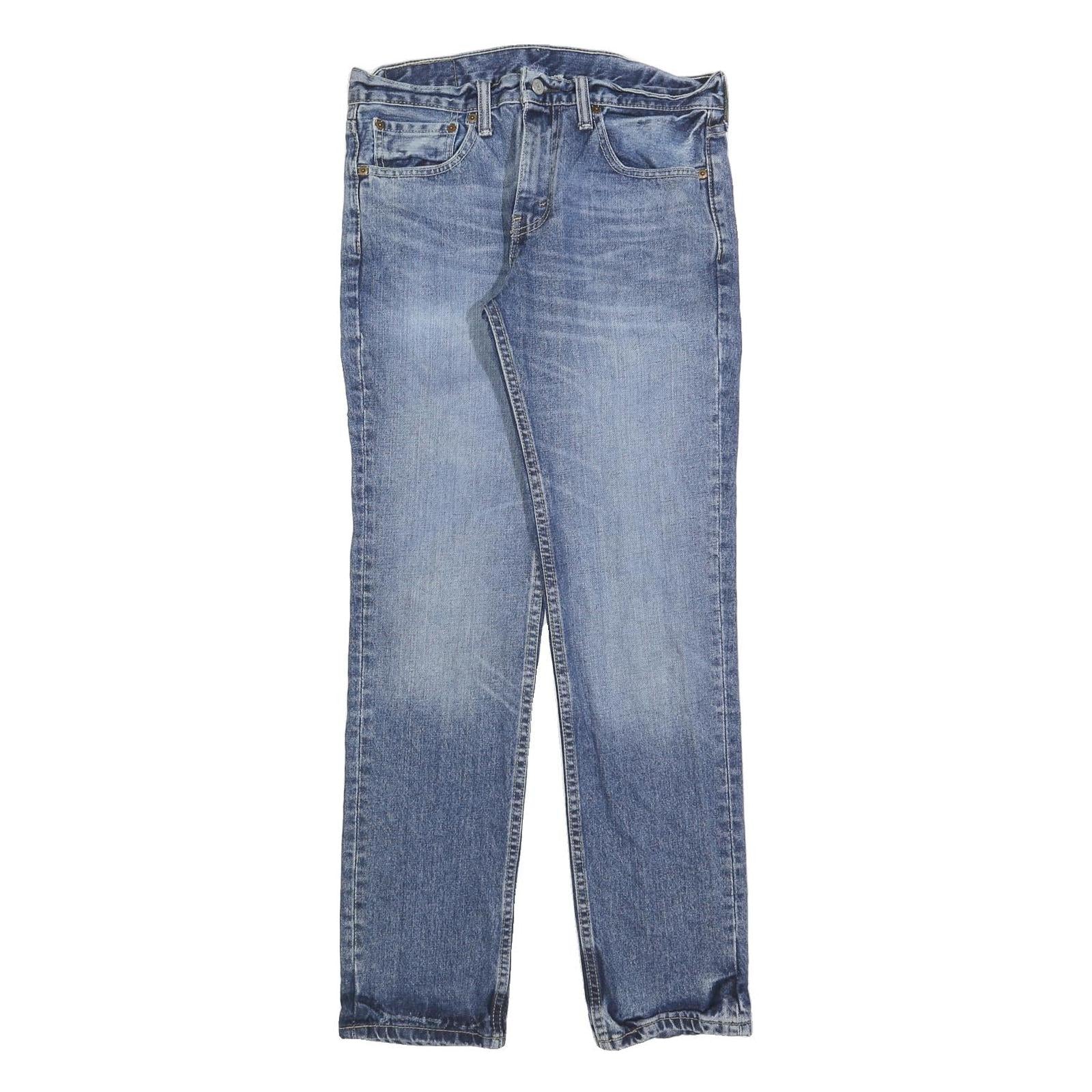 LEVI'S 511 Slim Mens Jeans Blue Denim Slim Straight Cotton Blend W31 L32 Classic Refurbished - N/A refurbished available on Cerqular