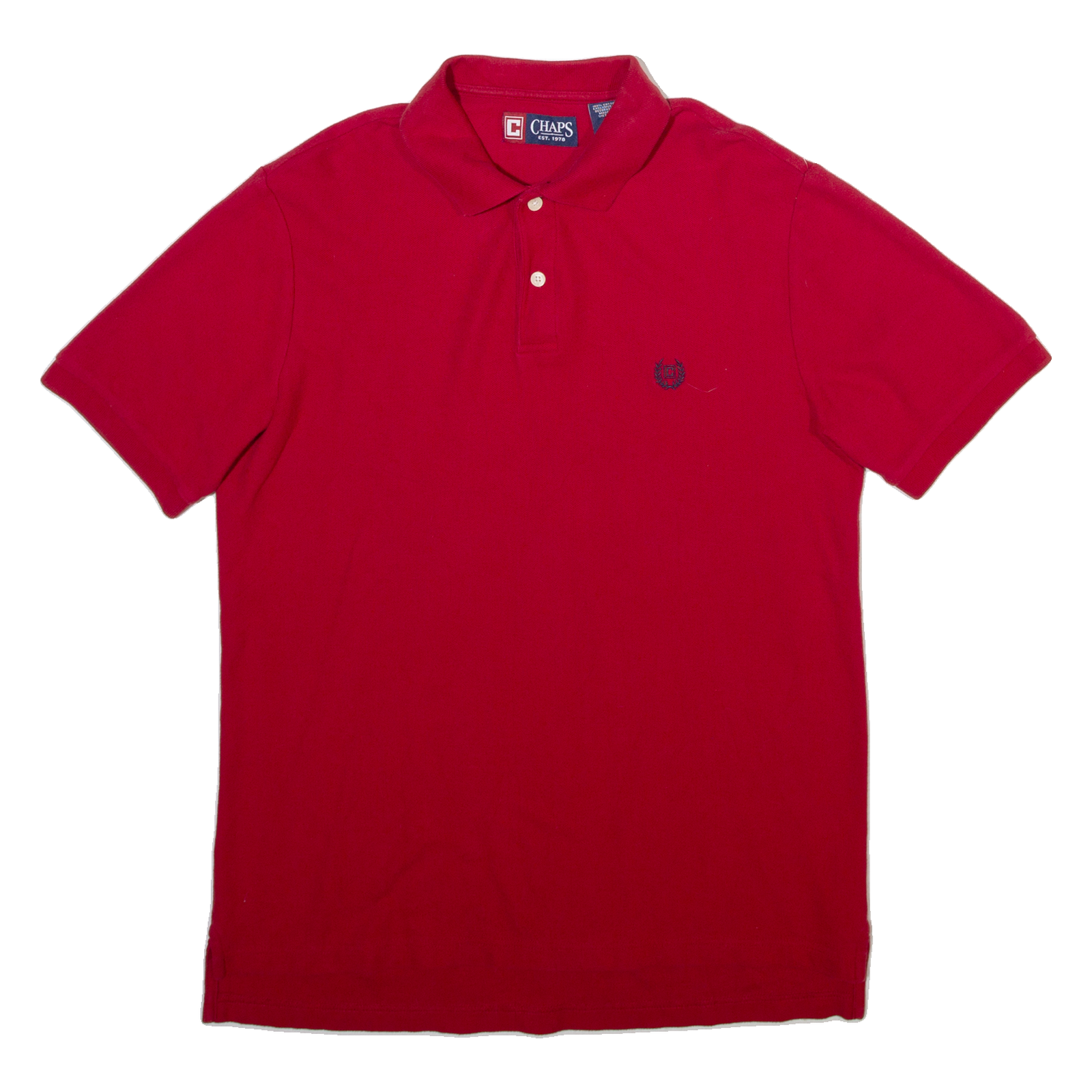 CHAPS Mens Polo Shirt Red M Refurbished - N/A refurbished available on Cerqular