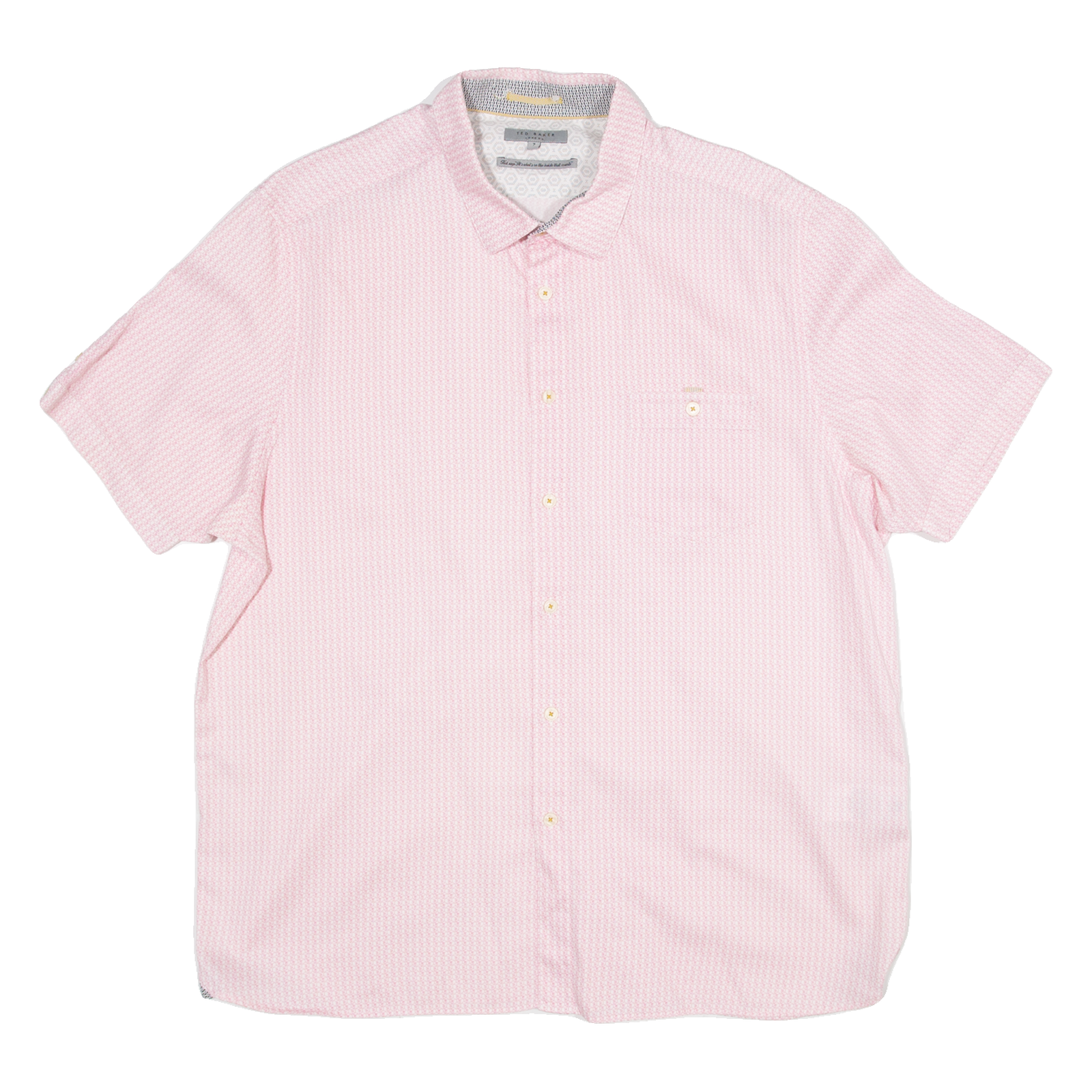 TED BAKER Mens Shirt Pink L Refurbished - N/A refurbished available on Cerqular