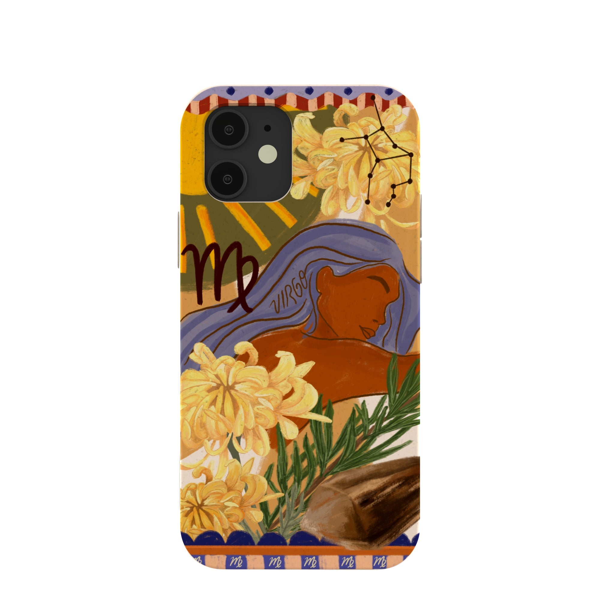 Seashell Virgo Goddess iPhone 12/ iPhone 12 Pro Case Refurbished - Pela Case refurbished available on Cerqular