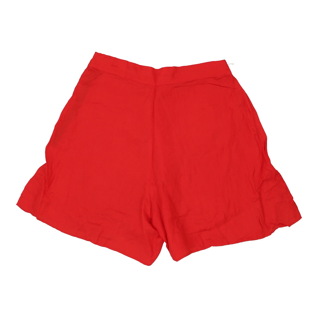 Unbranded Shorts - Medium Red Cotton Refurbished - Thrifted (note: this is a term often used to describe second- refurbished available on Cerqular