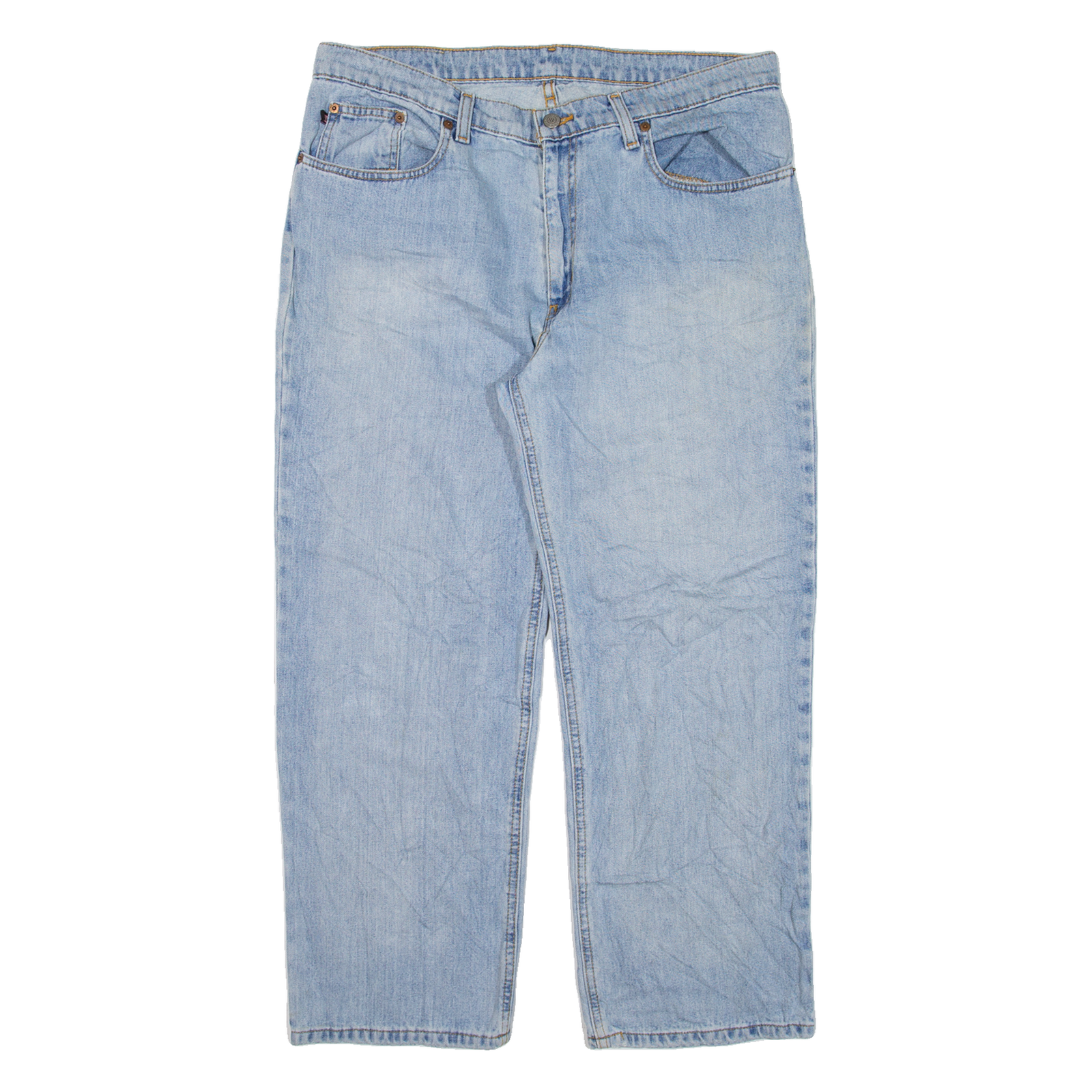 RALPH LAUREN POLO JEANS COMPANY Womens Jeans Blue Relaxed Straight W35 L25 Refurbished - N/A refurbished available on Cerqular