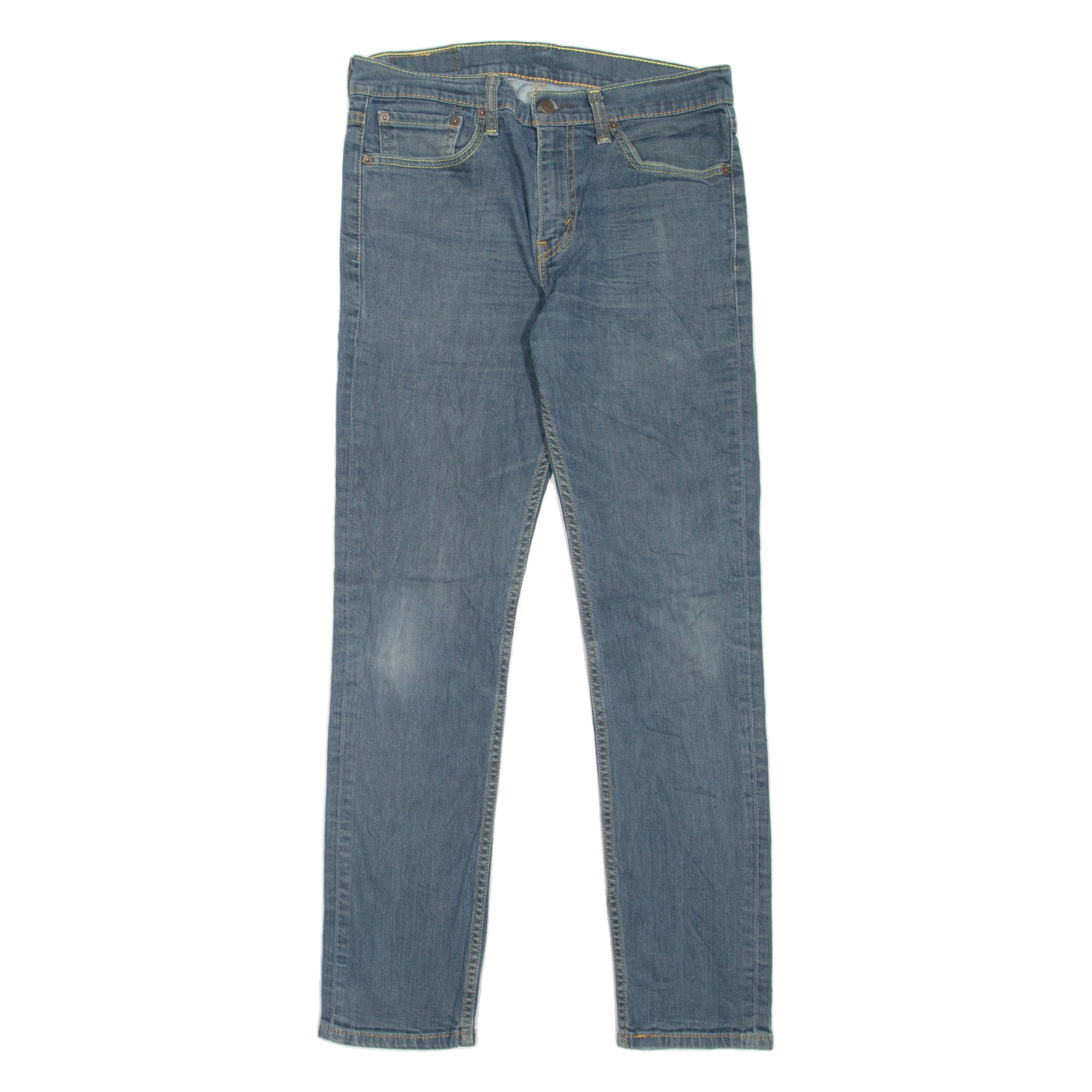 LEVI'S 511 Jeans Mens Blue Slim Straight W32 L32 Refurbished - N/A refurbished available on Cerqular