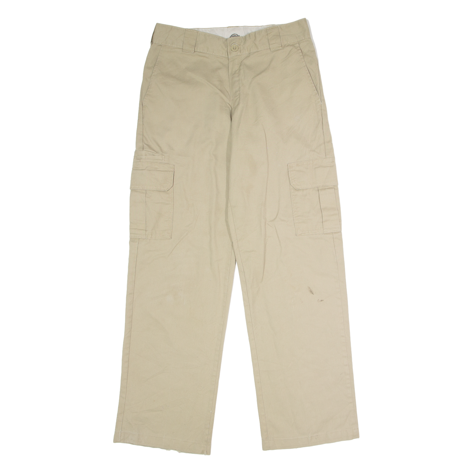 DICKIES Flex Workwear Cargo Mens Trousers Beige Regular Straight W30 L32 Refurbished - N/A refurbished available on Cerqular