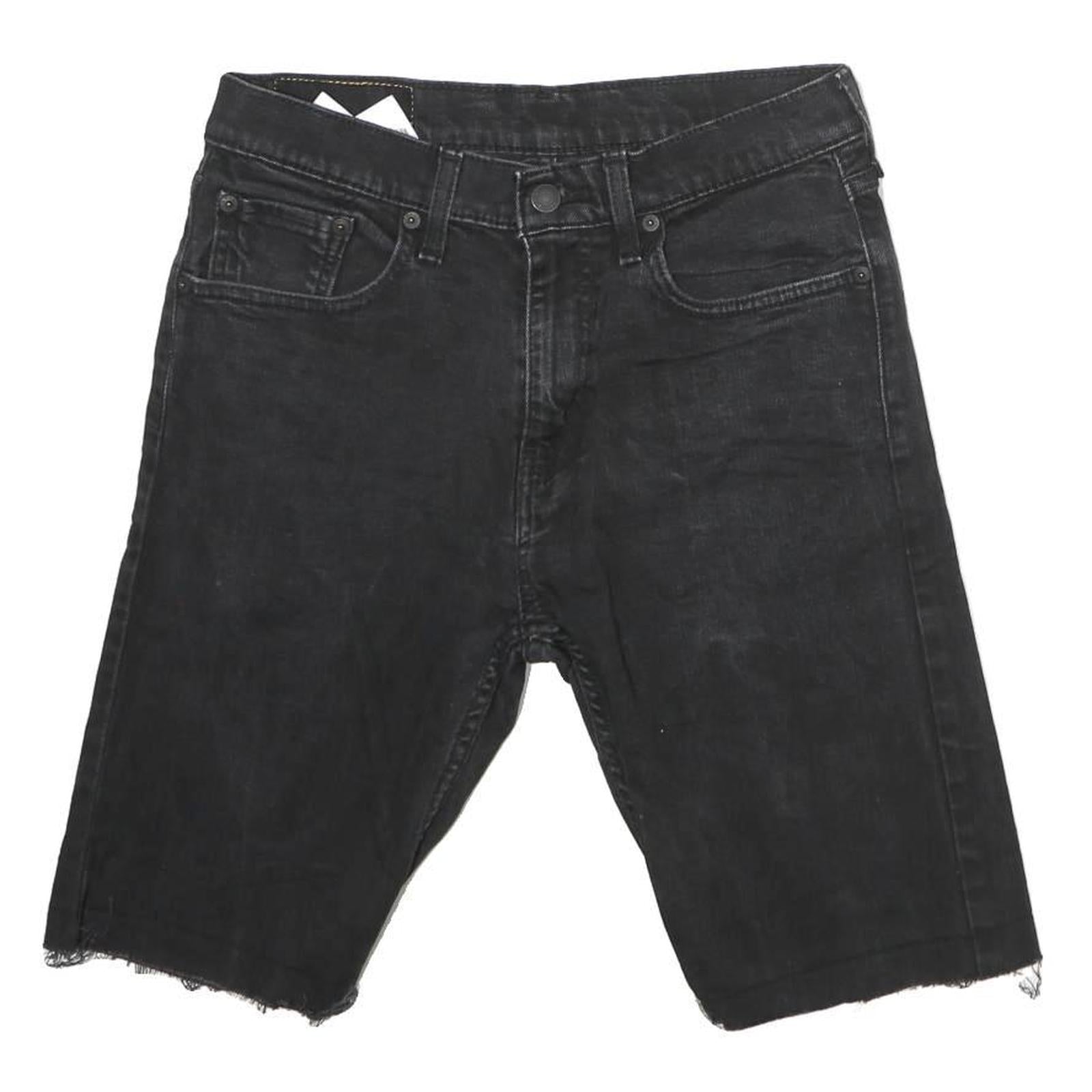 LEVI'S Womens Shorts Black Denim Cut-Off M W30 Casual Summer Style Refurbished - N/A refurbished available on Cerqular