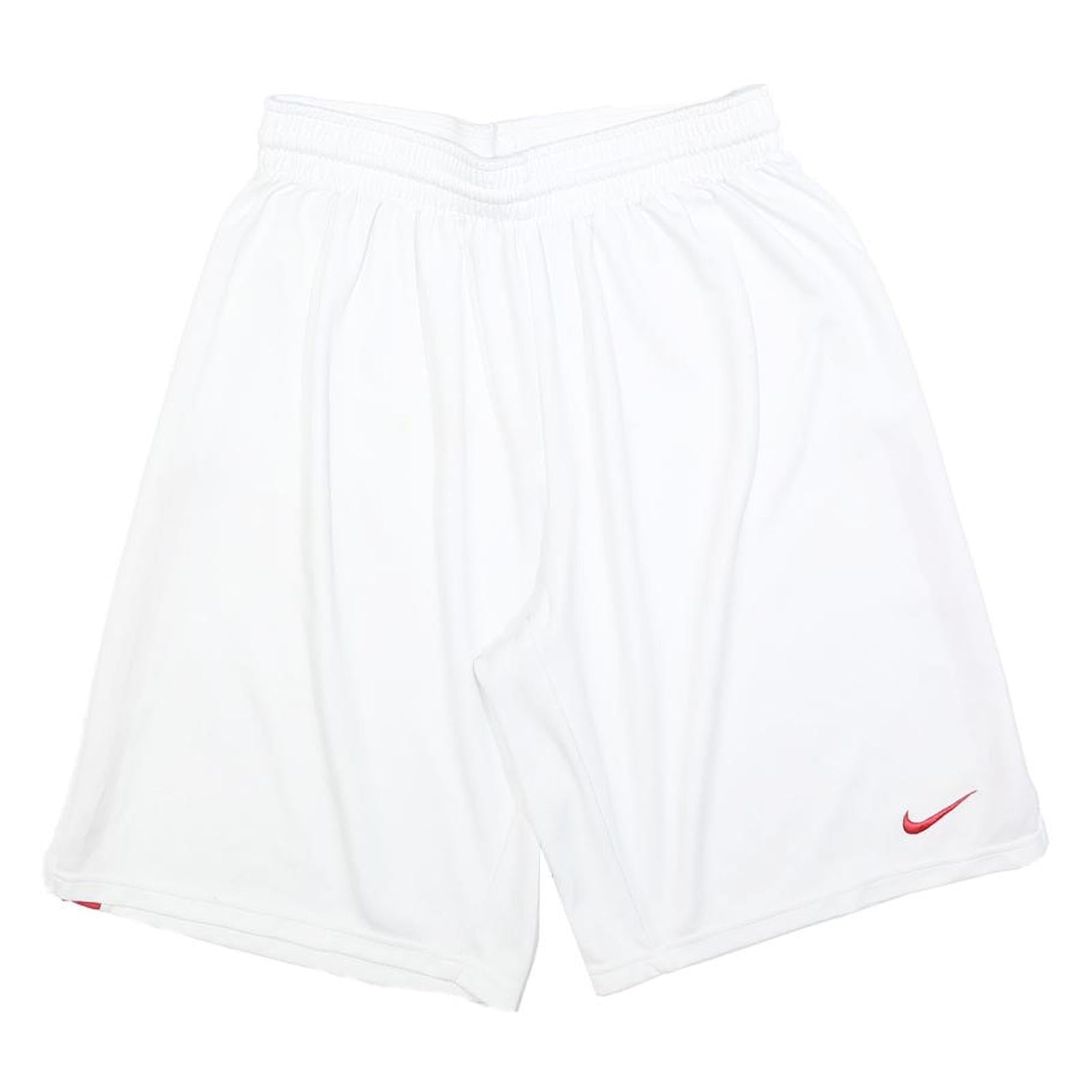 NIKE Mens White & Red Sports Casual Shorts M W28 Lightweight Comfort Refurbished - N/A refurbished available on Cerqular