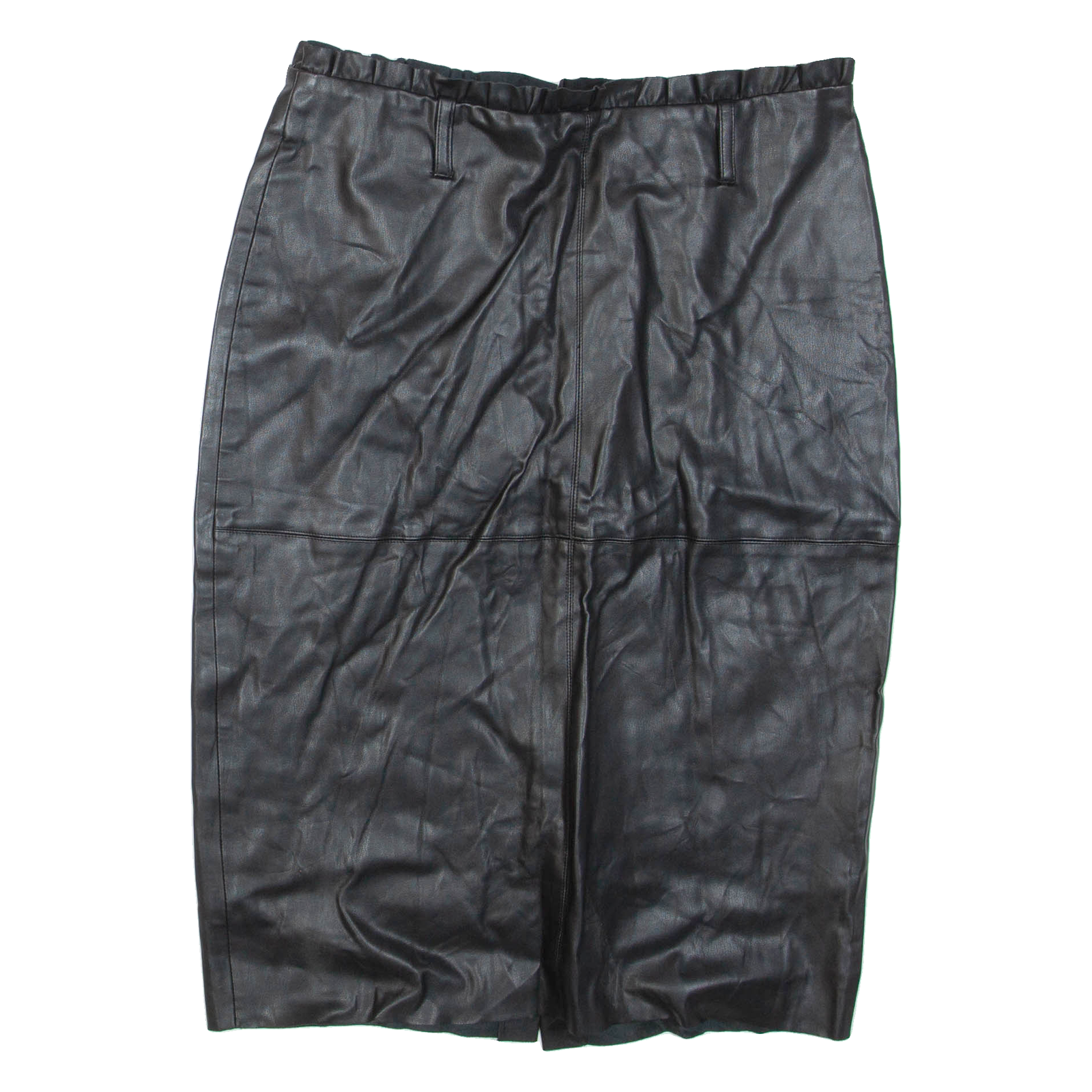 ZARA Womens Pencil Skirt Black Knee Length L Refurbished - N/A refurbished available on Cerqular