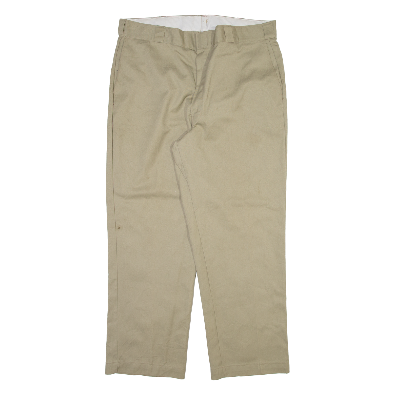 DICKIES Mens Trousers Beige Regular Straight W39 L29 Refurbished - N/A refurbished available on Cerqular