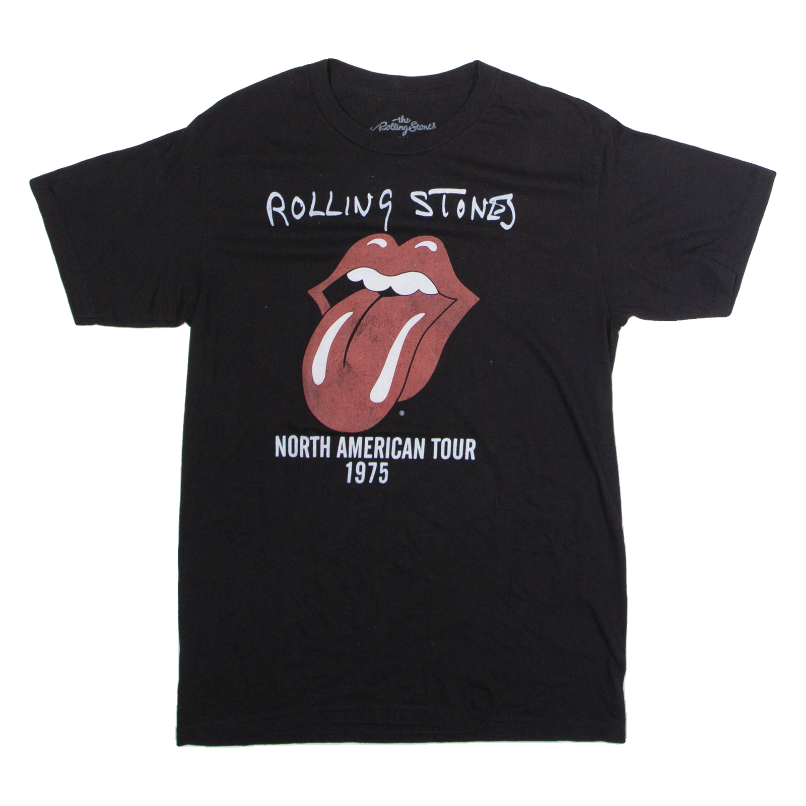 Buy THE ROLLING STONES North American Tour 1975 Mens Band T-Shirt Black Crew Neck M Refurbished - $25.99 THE ROLLING STONES North American Tour 1975 Mens Band T-Shirt Black Crew Neck M Refurbished - N/A refurbished available on Cerqular