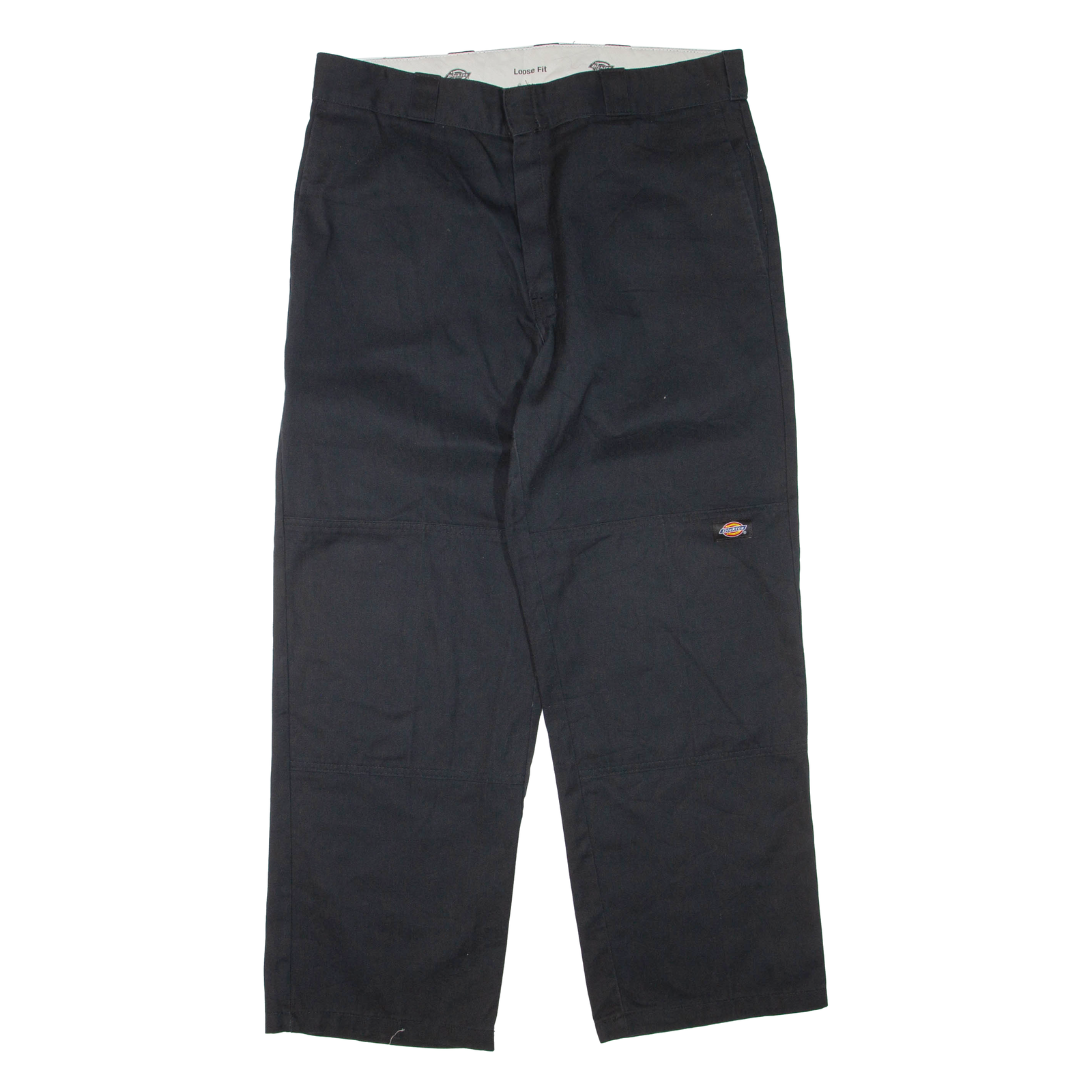 DICKIES Mens Trousers Black Loose Straight W36 L30 Refurbished - N/A refurbished available on Cerqular