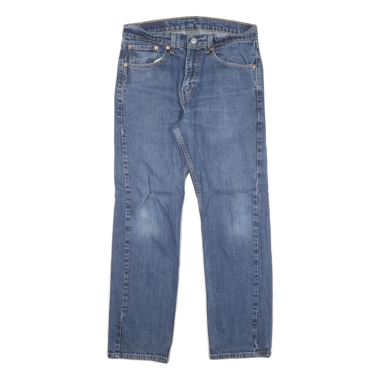 Buy LEVI'S 505 Mens Jeans Blue Regular Straight Denim Medium W32 L30 Classic Zip Fit Refurbished - $44.19 LEVI'S 505 Mens Jeans Blue Regular Straight Denim Medium W32 L30 Classic Zip Fit Refurbished - N/A refurbished available on Cerqular
